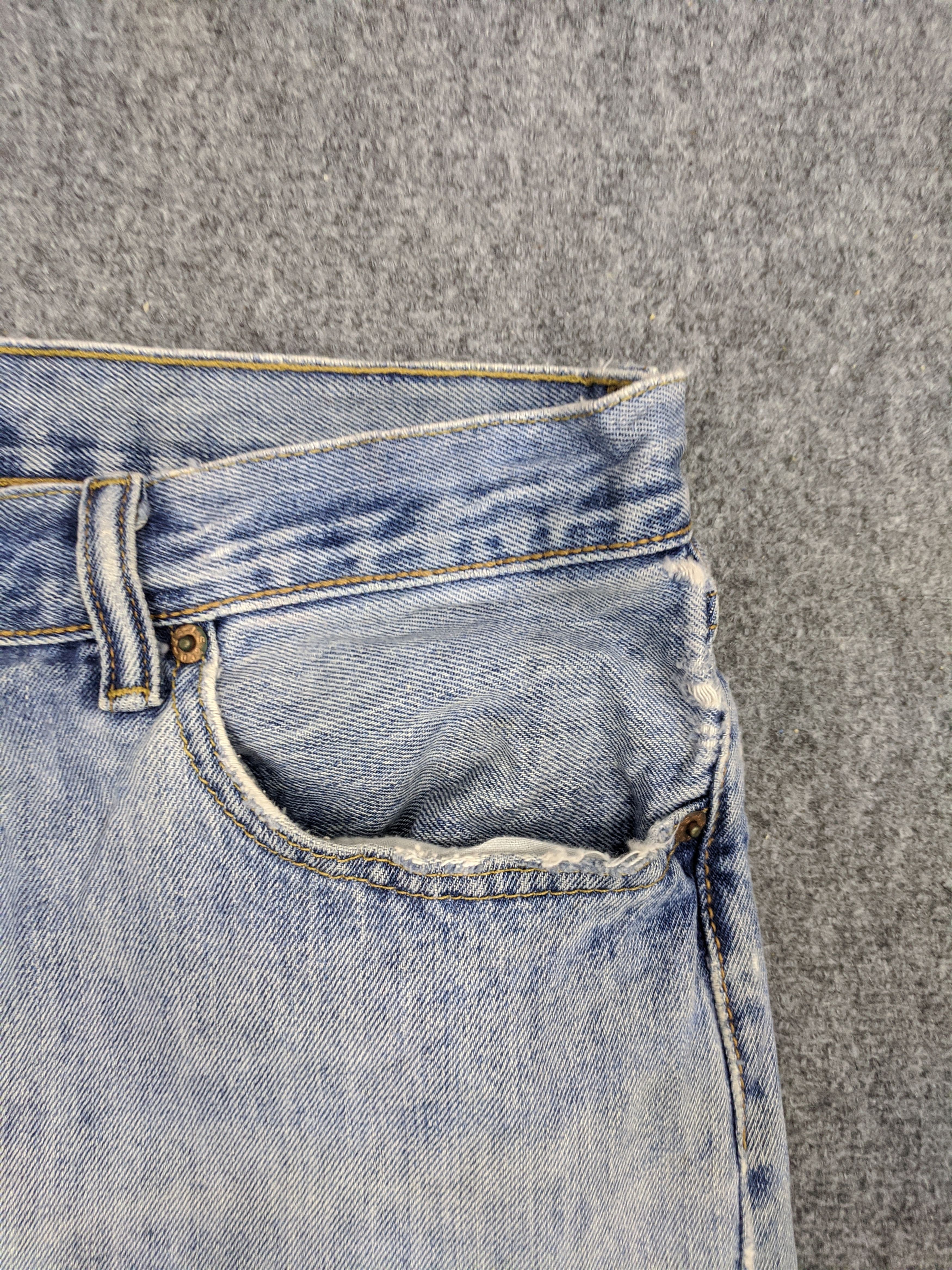 Levi's Vintage 90s Levis 501 Jeans DP0806 Size US 36 / EU 52 - 6 Thumbnail