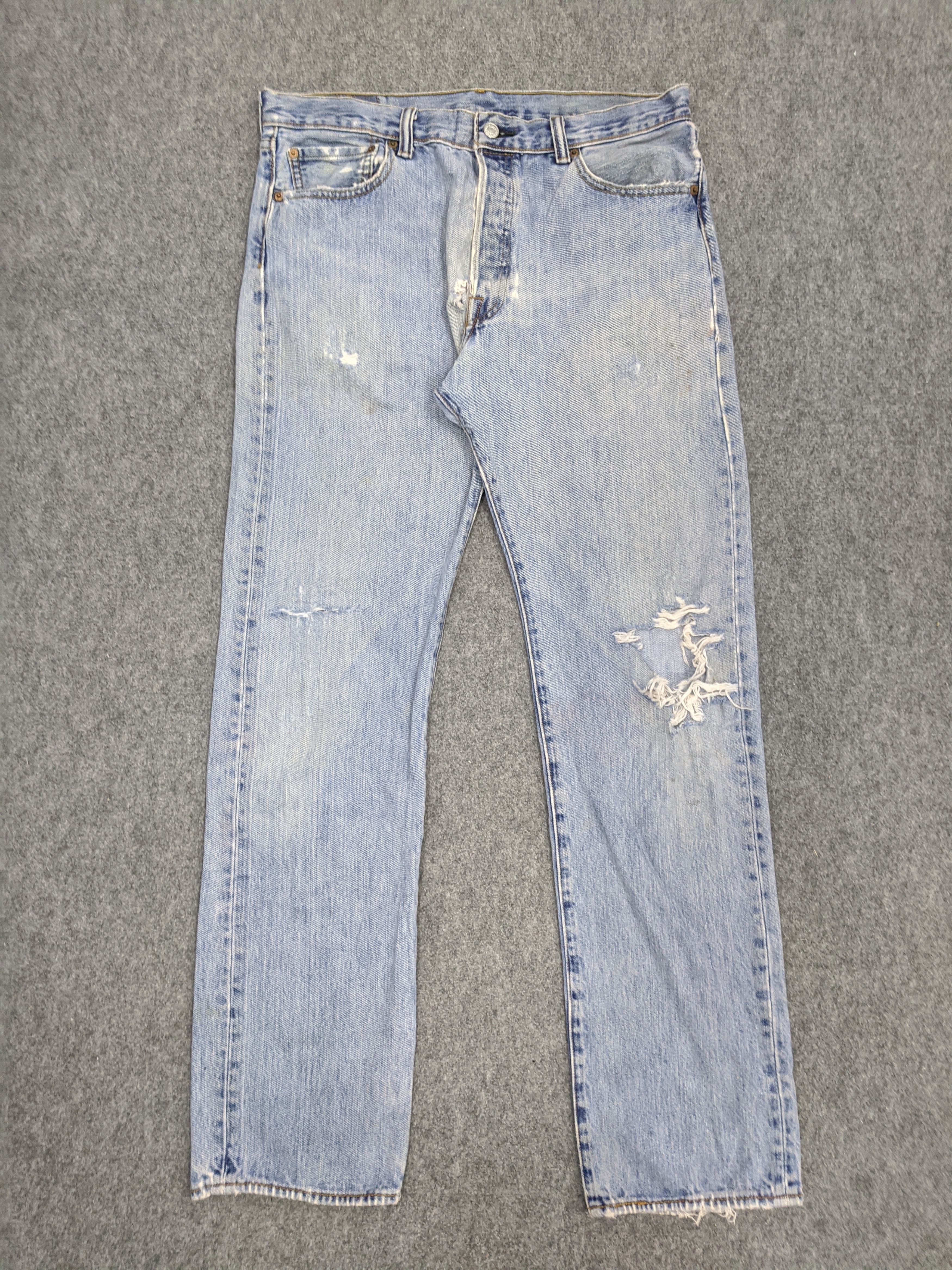 Levi's Vintage 90s Levis 501 Jeans DP0806 Size US 36 / EU 52 - 1 Thumbnail