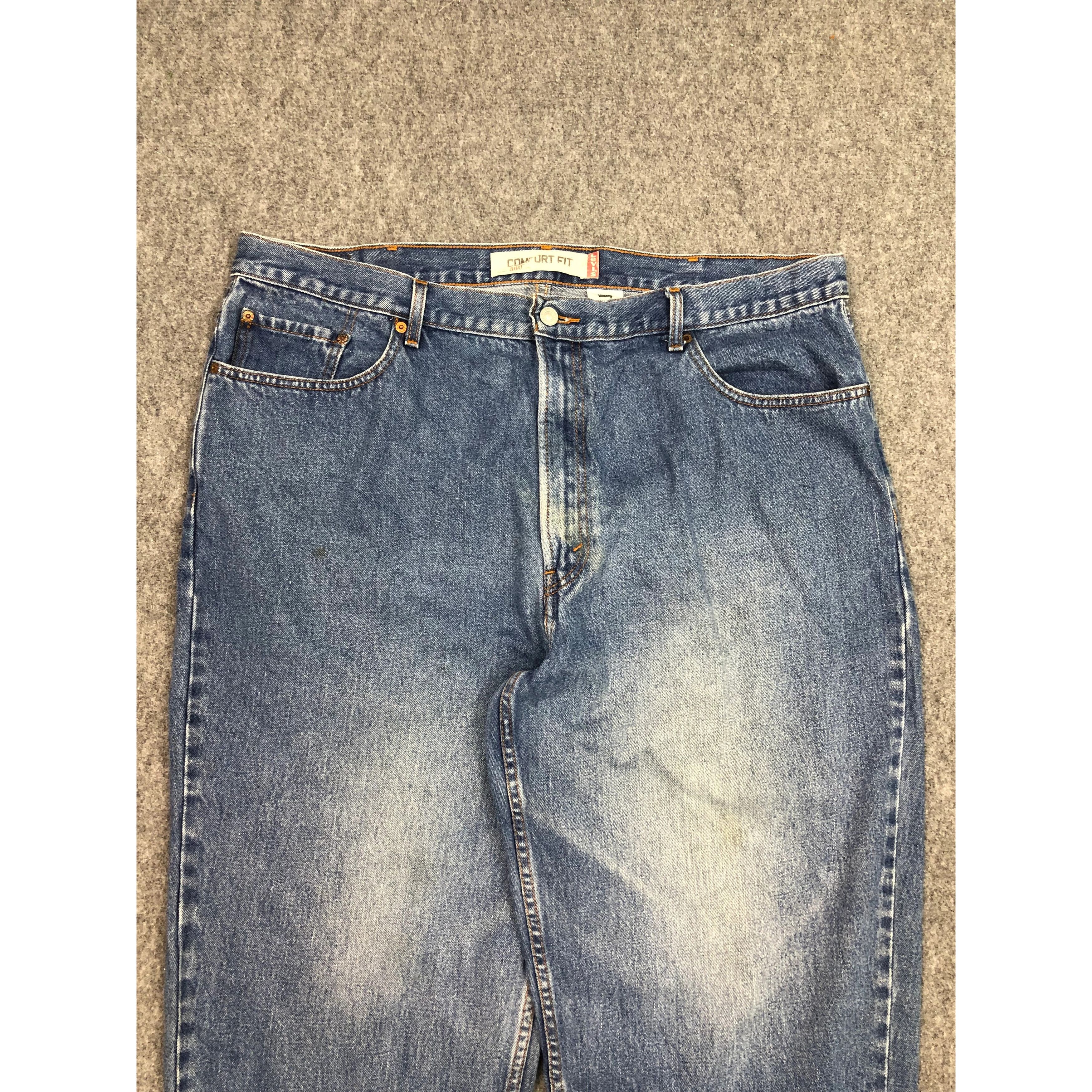 Levi's Vintage Levis 560 Comfort Fit Jeans DP0541 Size US 43 - 3 Thumbnail
