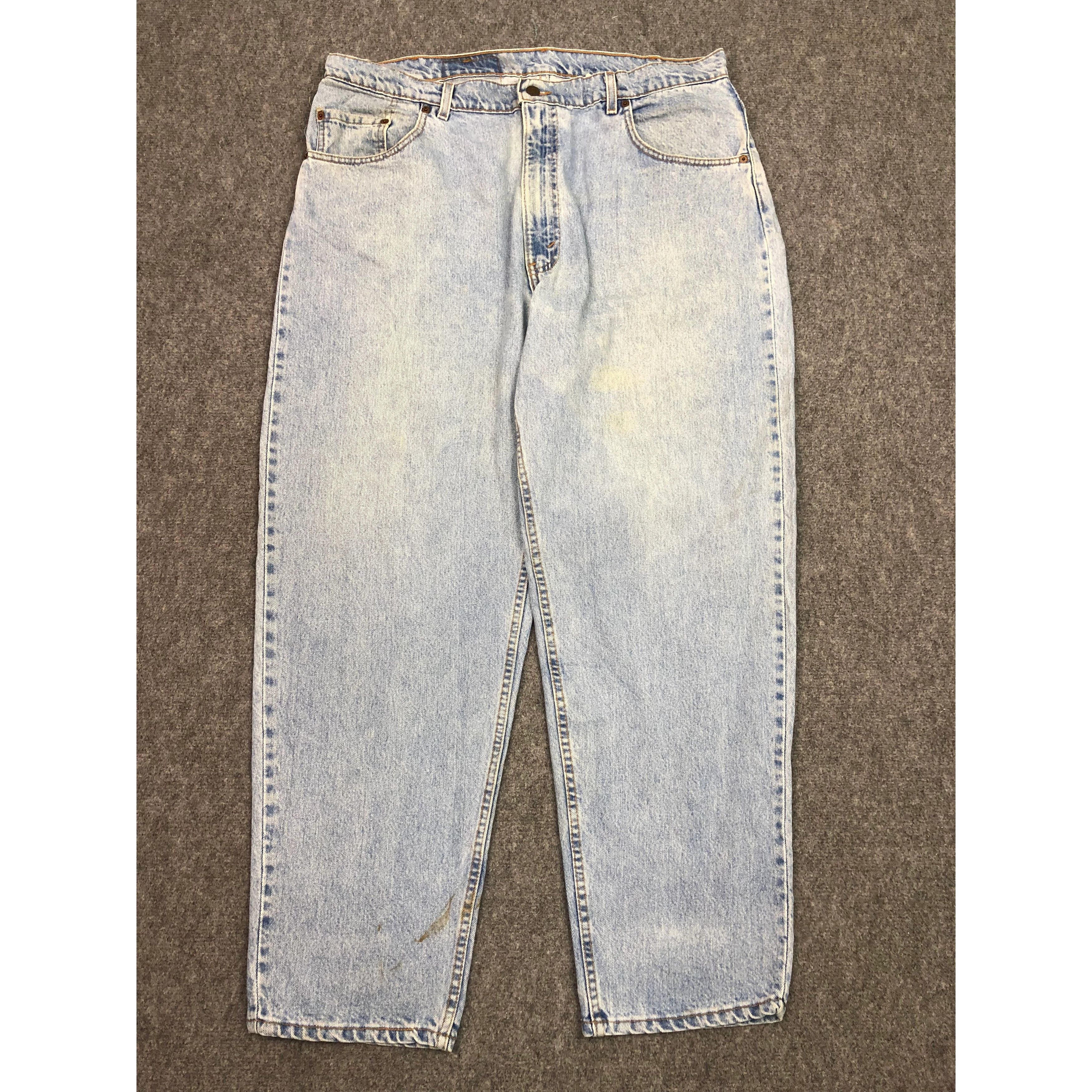 Levi's Vintage 90s Levis 560 Loose Fit Lightwash Jeans DP0571 Size US 41 - 1 Thumbnail