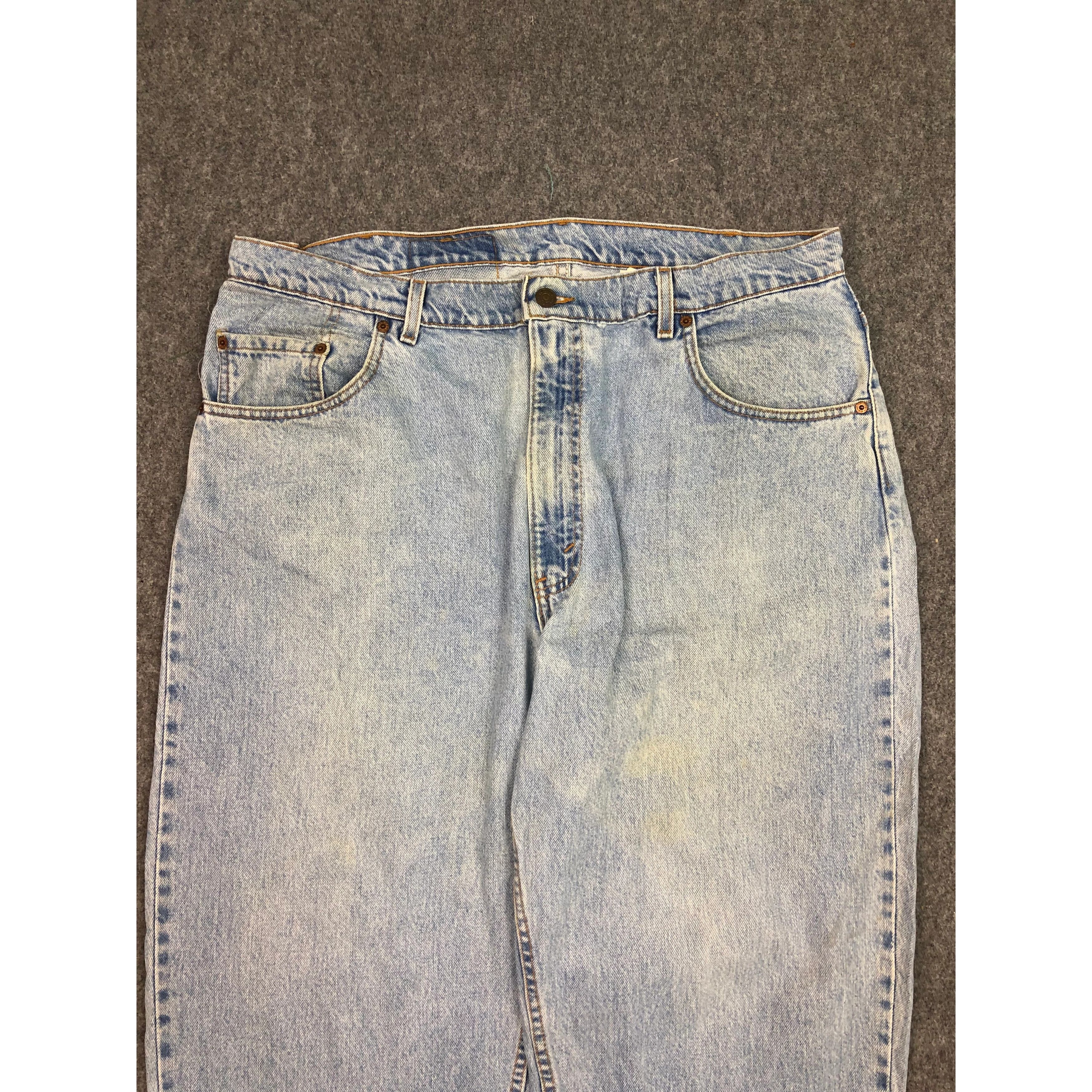 Levi's Vintage 90s Levis 560 Loose Fit Lightwash Jeans DP0571 Size US 41 - 3 Thumbnail