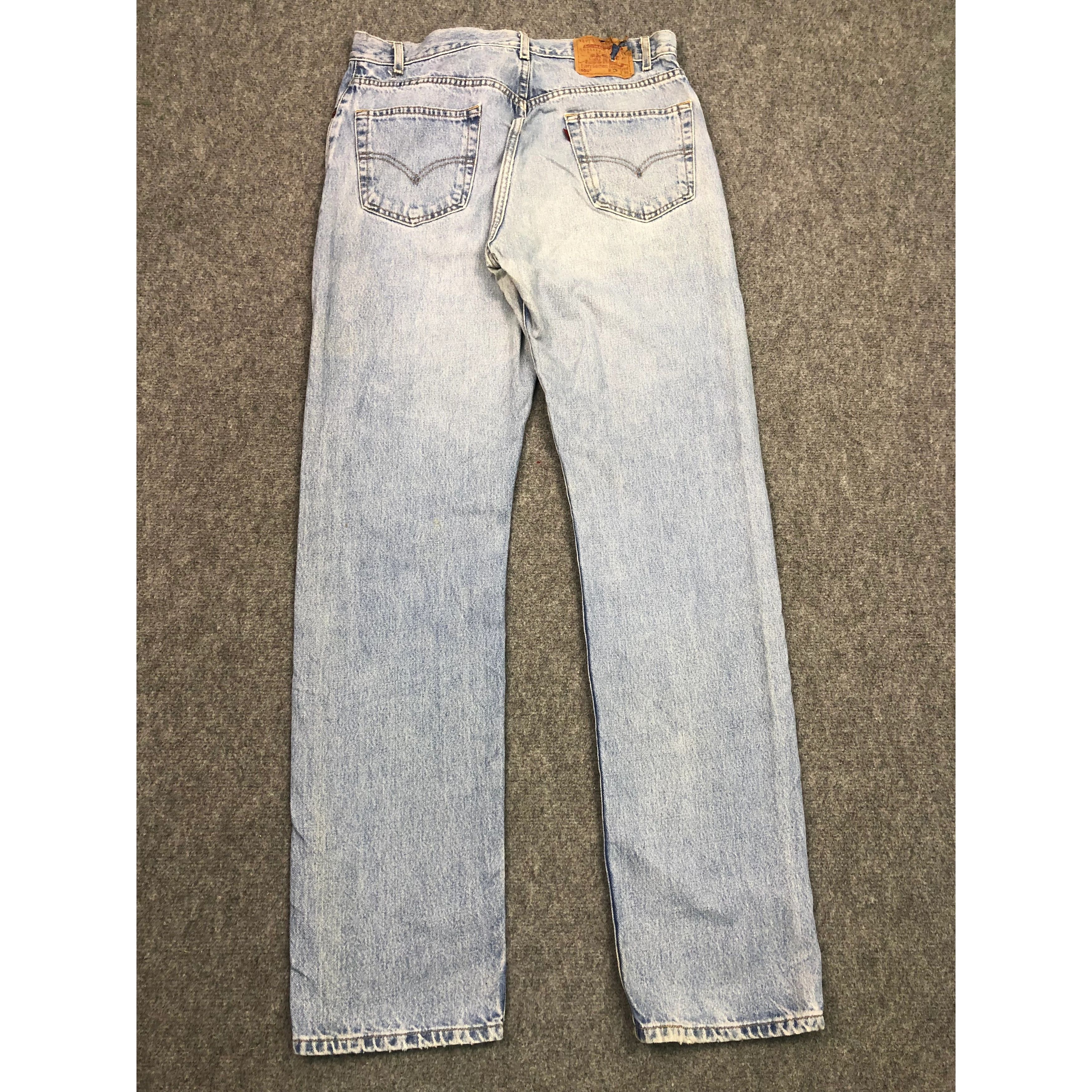 Levi's Vintage 90s Levis 505 Jeans DP0533 Size US 36 / EU 52 - 2 Thumbnail
