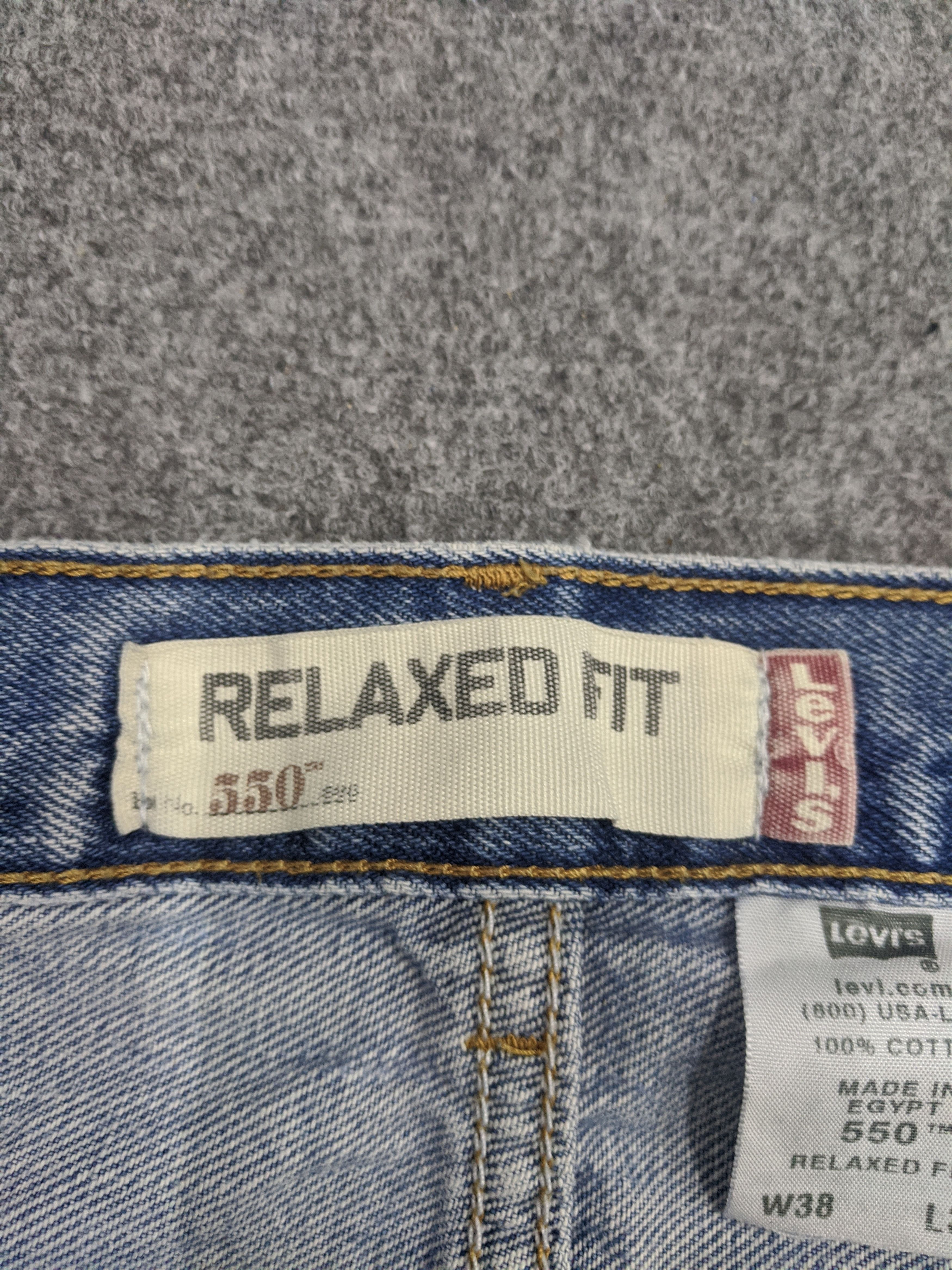 Levi's Vintage Levis 550 Jeans DP0745 Size US 38 / EU 54 - 6 Thumbnail