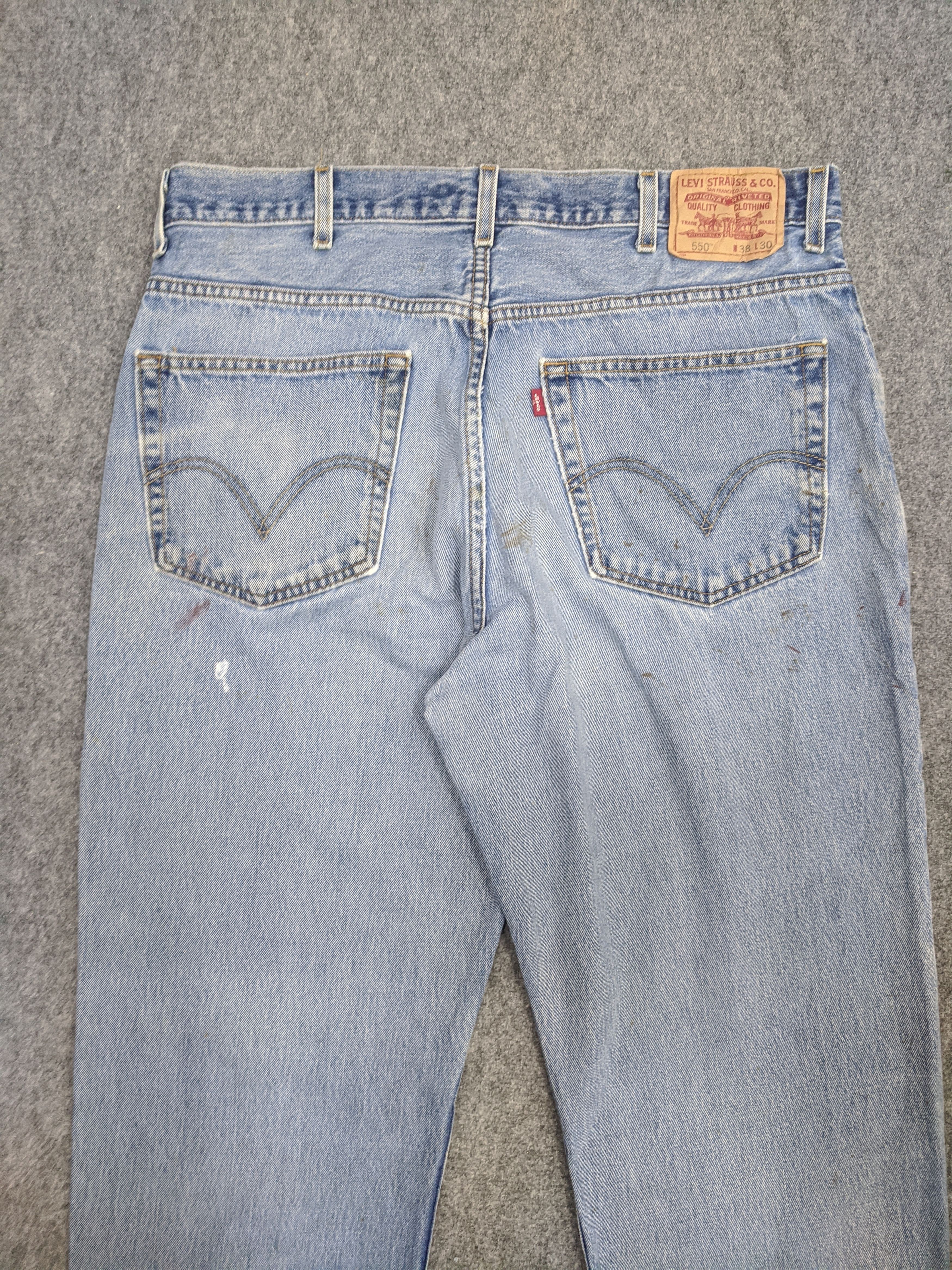 Levi's Vintage Levis 550 Jeans DP0745 Size US 38 / EU 54 - 4 Thumbnail