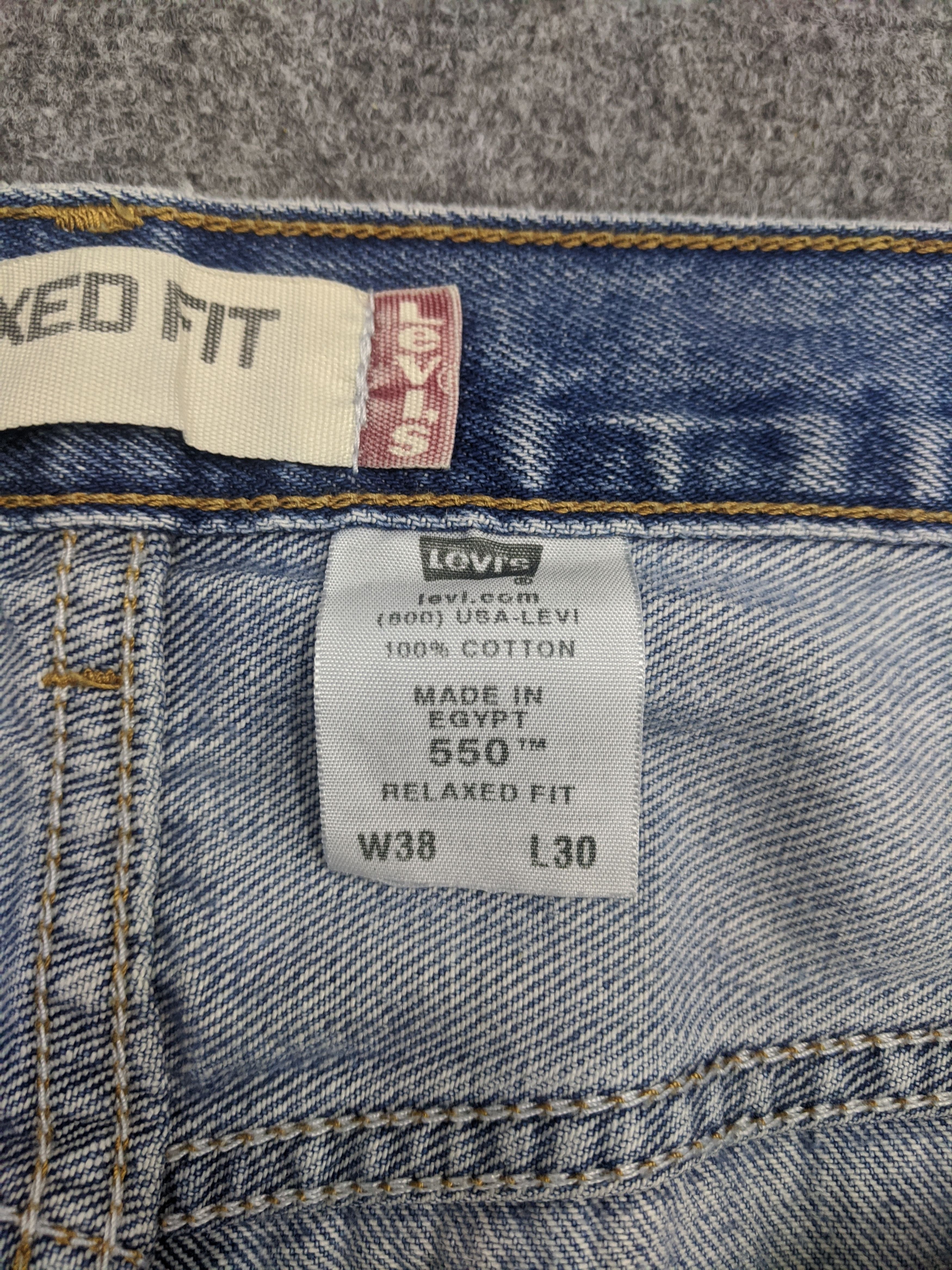 Levi's Vintage Levis 550 Jeans DP0745 Size US 38 / EU 54 - 7 Thumbnail