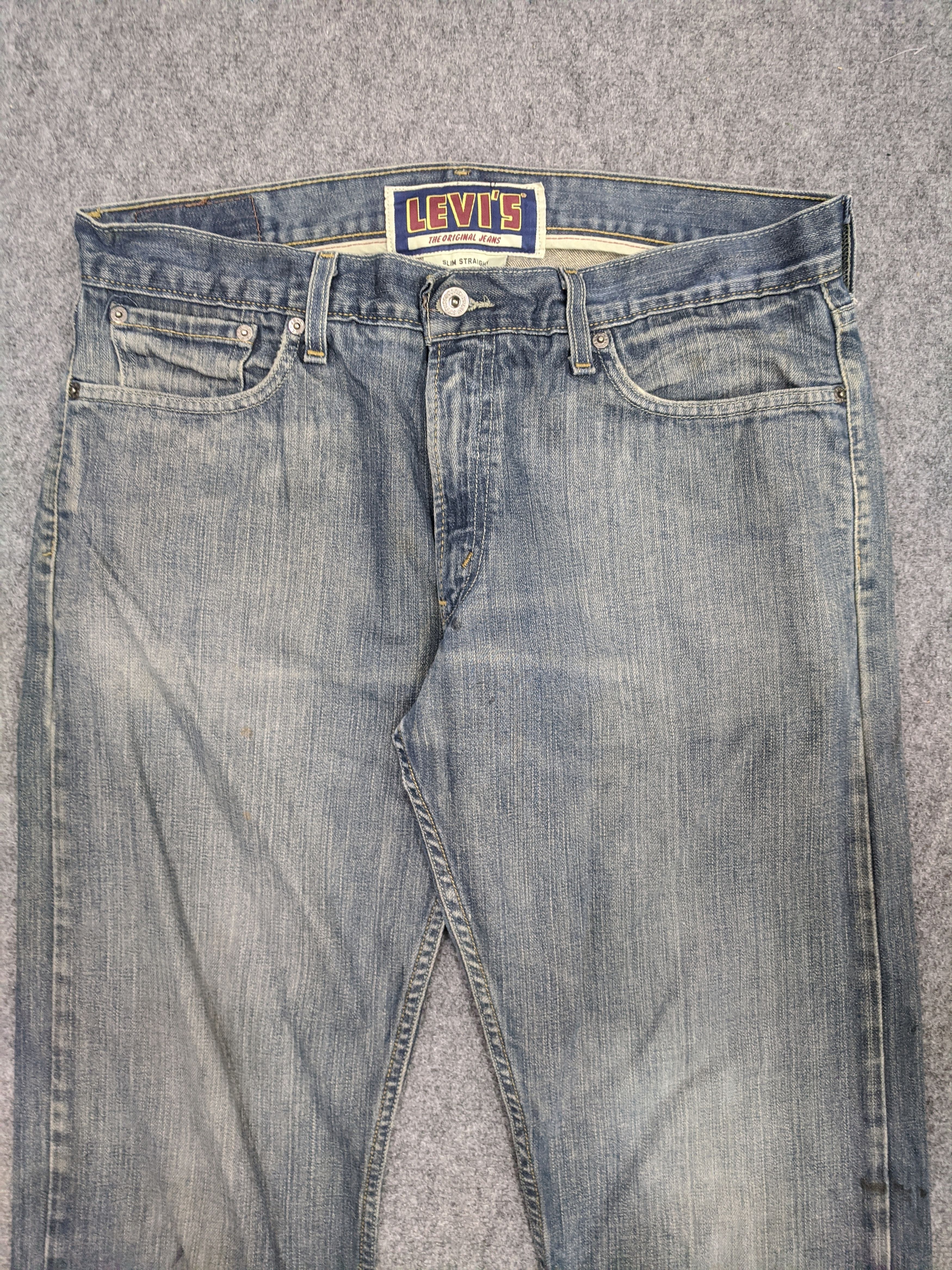 Levi's × Vintage Vintage Levis 514 Jeans DP0742 Size US 37 - 2 Thumbnail