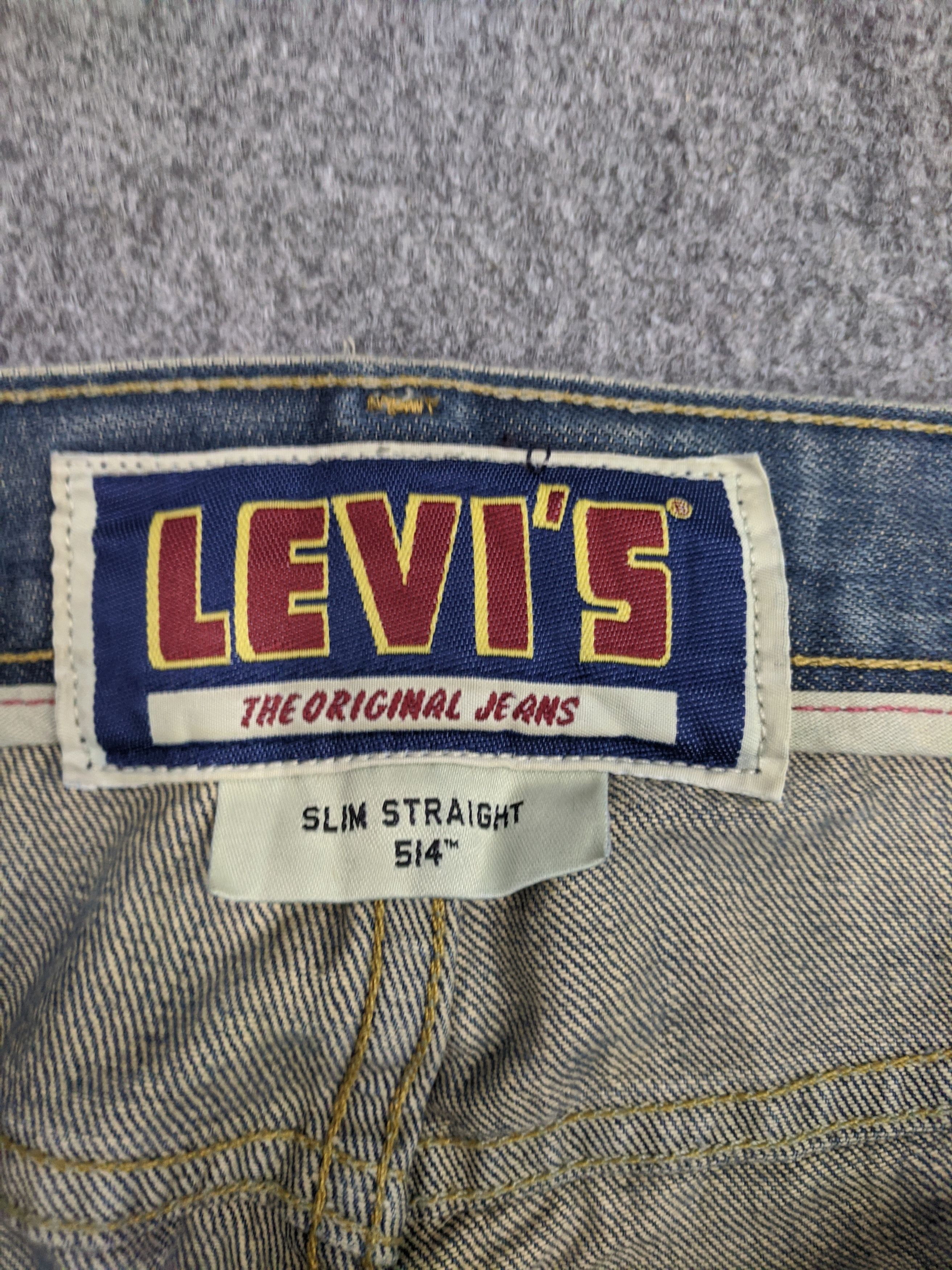 Levi's × Vintage Vintage Levis 514 Jeans DP0742 Size US 37 - 7 Thumbnail