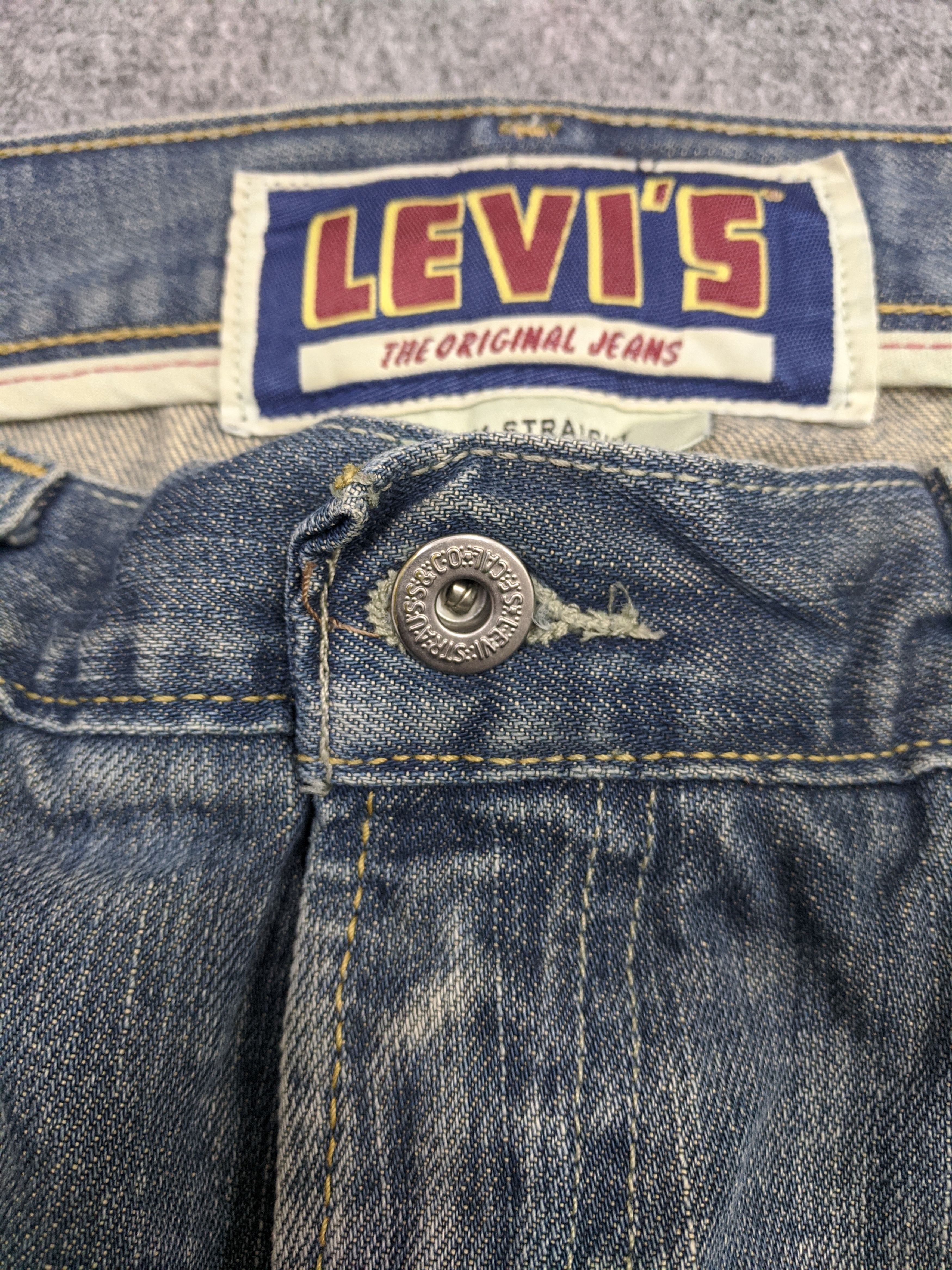 Levi's × Vintage Vintage Levis 514 Jeans DP0742 Size US 37 - 11 Thumbnail