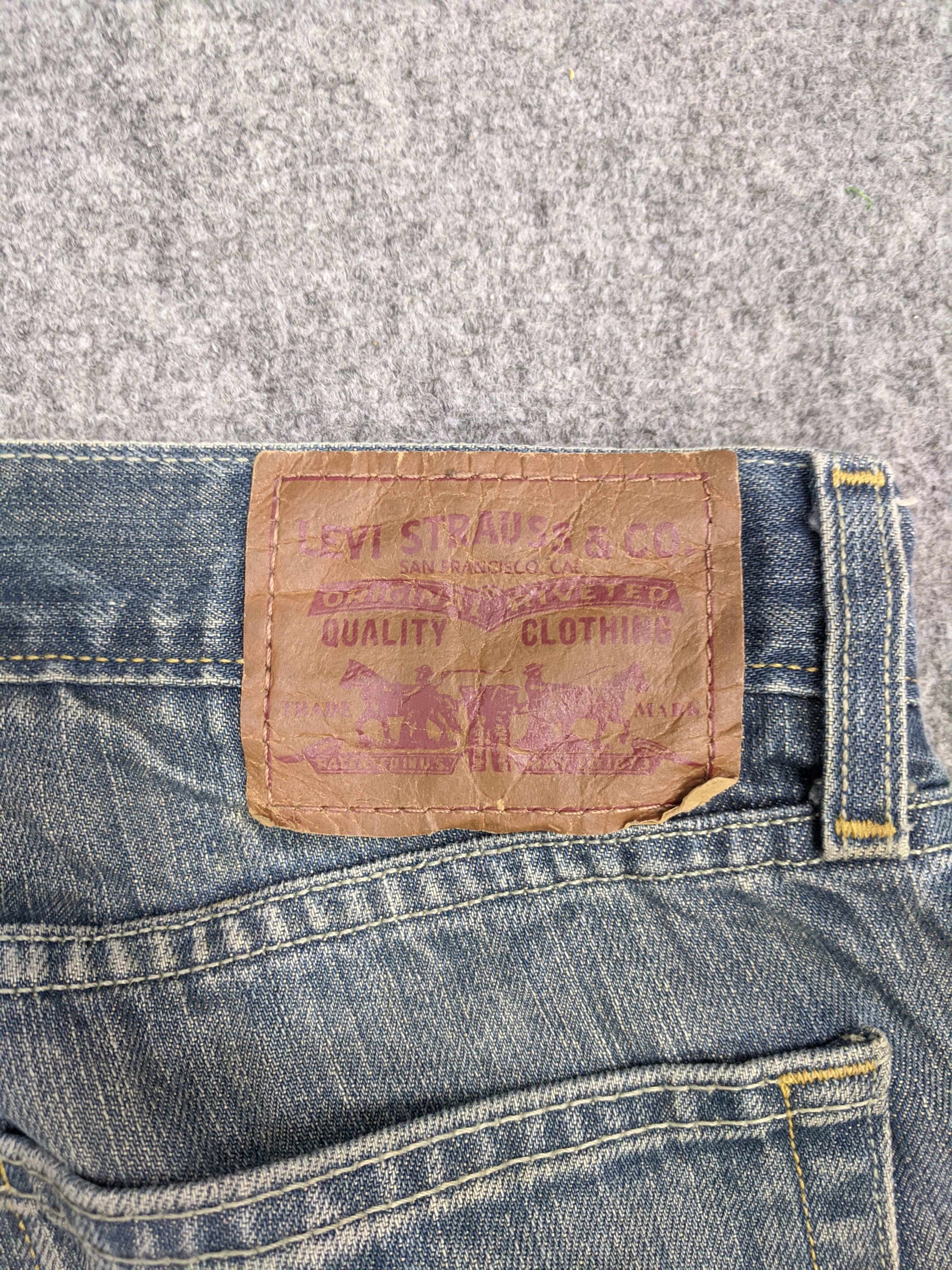 Levi's × Vintage Vintage Levis 514 Jeans DP0742 Size US 37 - 5 Thumbnail