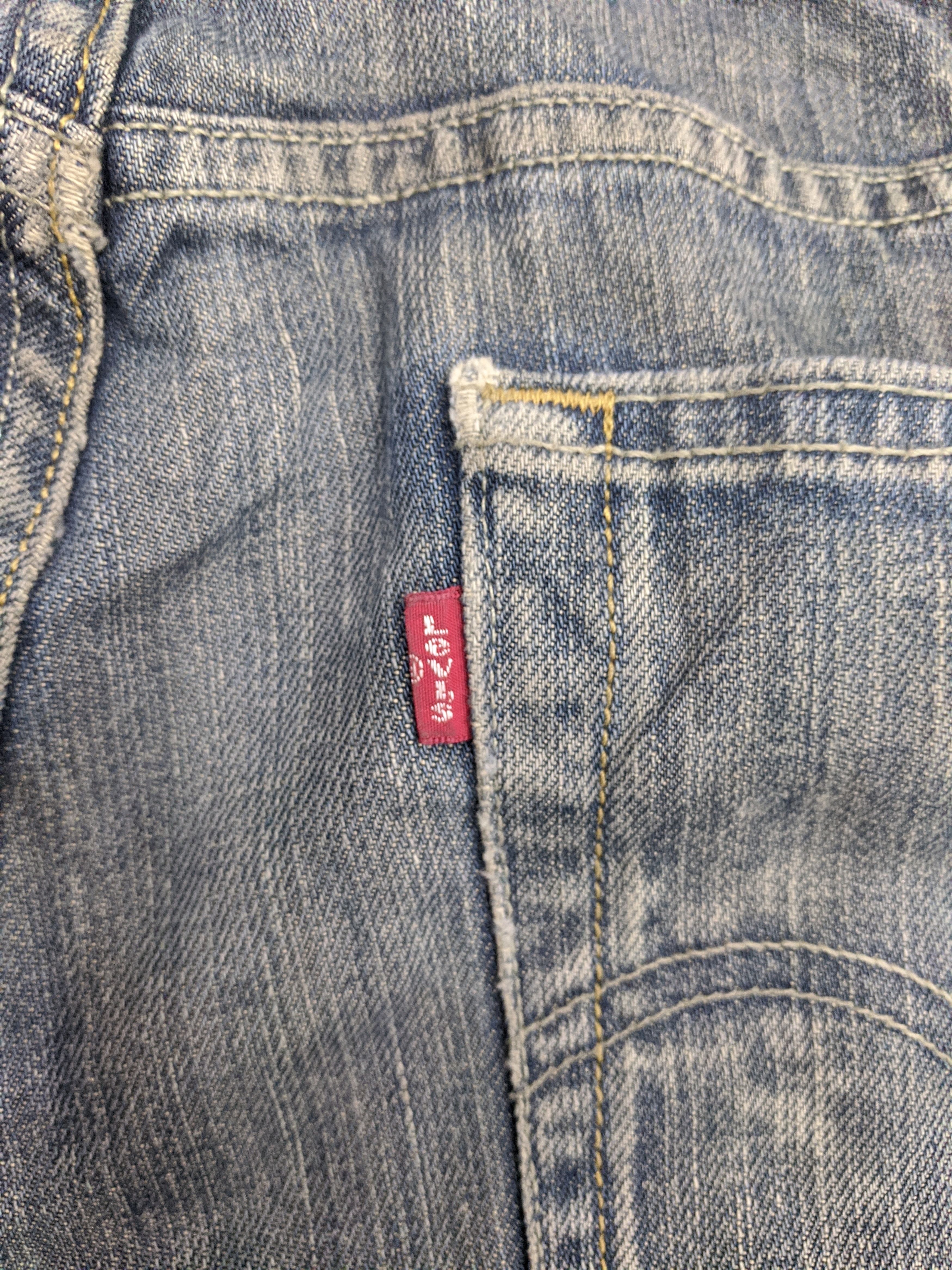 Levi's × Vintage Vintage Levis 514 Jeans DP0742 Size US 37 - 6 Thumbnail