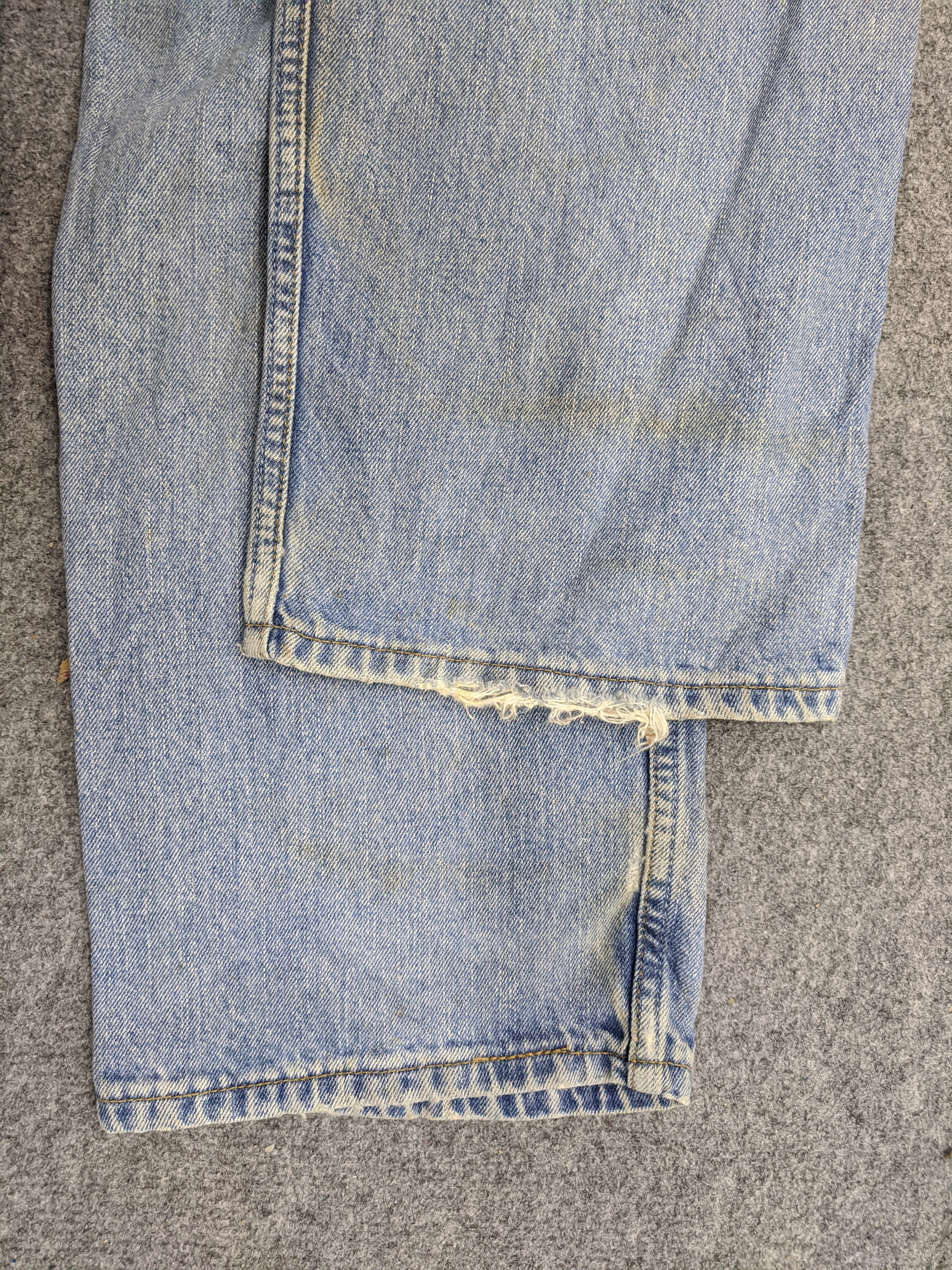 Levi's × Vintage Vintage Levis 505 Light Wash Jeans DP0735 Size US 37 - 16 Thumbnail