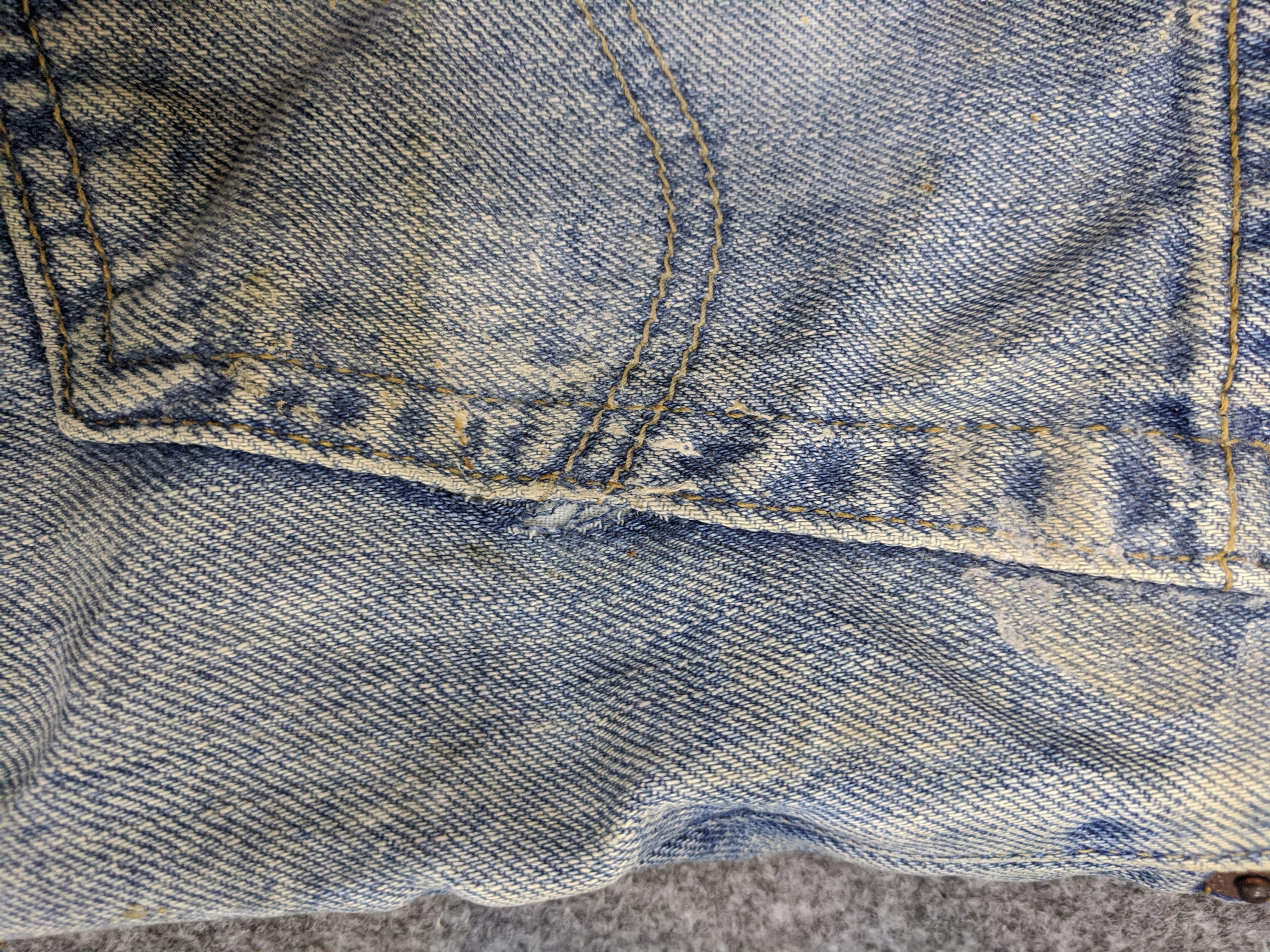 Levi's × Vintage Vintage Levis 505 Light Wash Jeans DP0735 Size US 37 - 15 Thumbnail