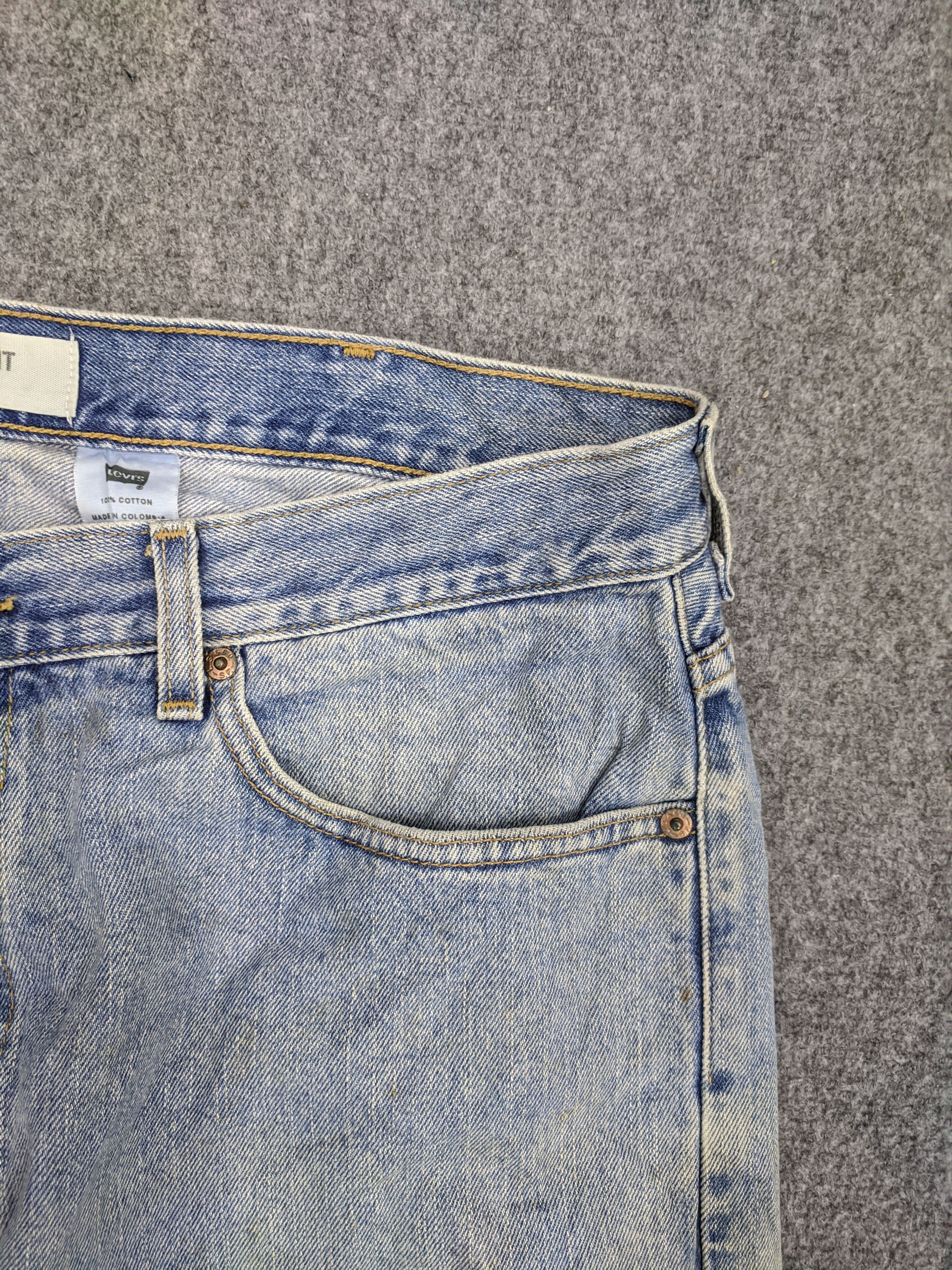 Levi's × Vintage Vintage Levis 505 Light Wash Jeans DP0735 Size US 37 - 8 Thumbnail