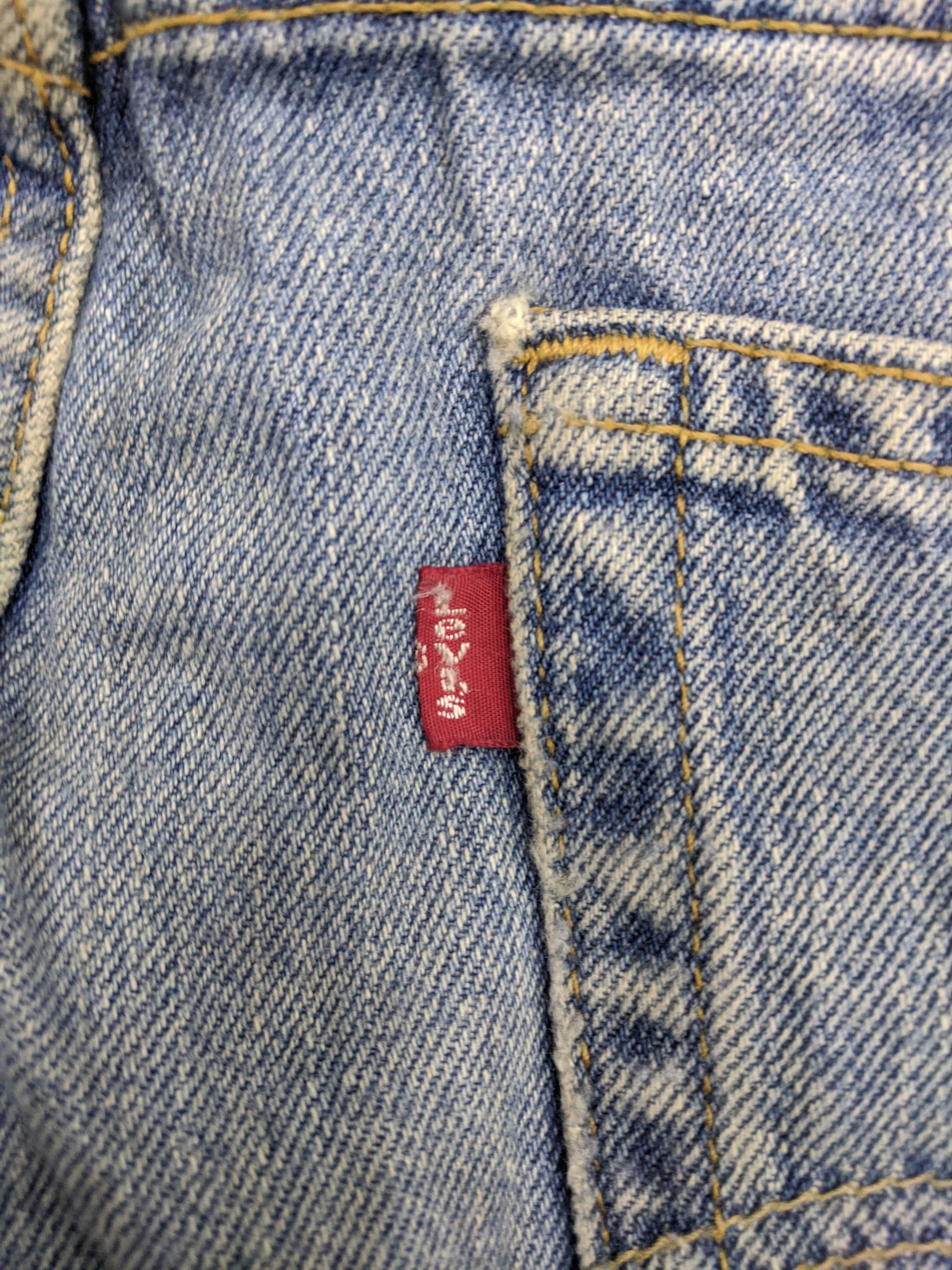 Levi's × Vintage Vintage Levis 505 Light Wash Jeans DP0735 Size US 37 - 6 Thumbnail
