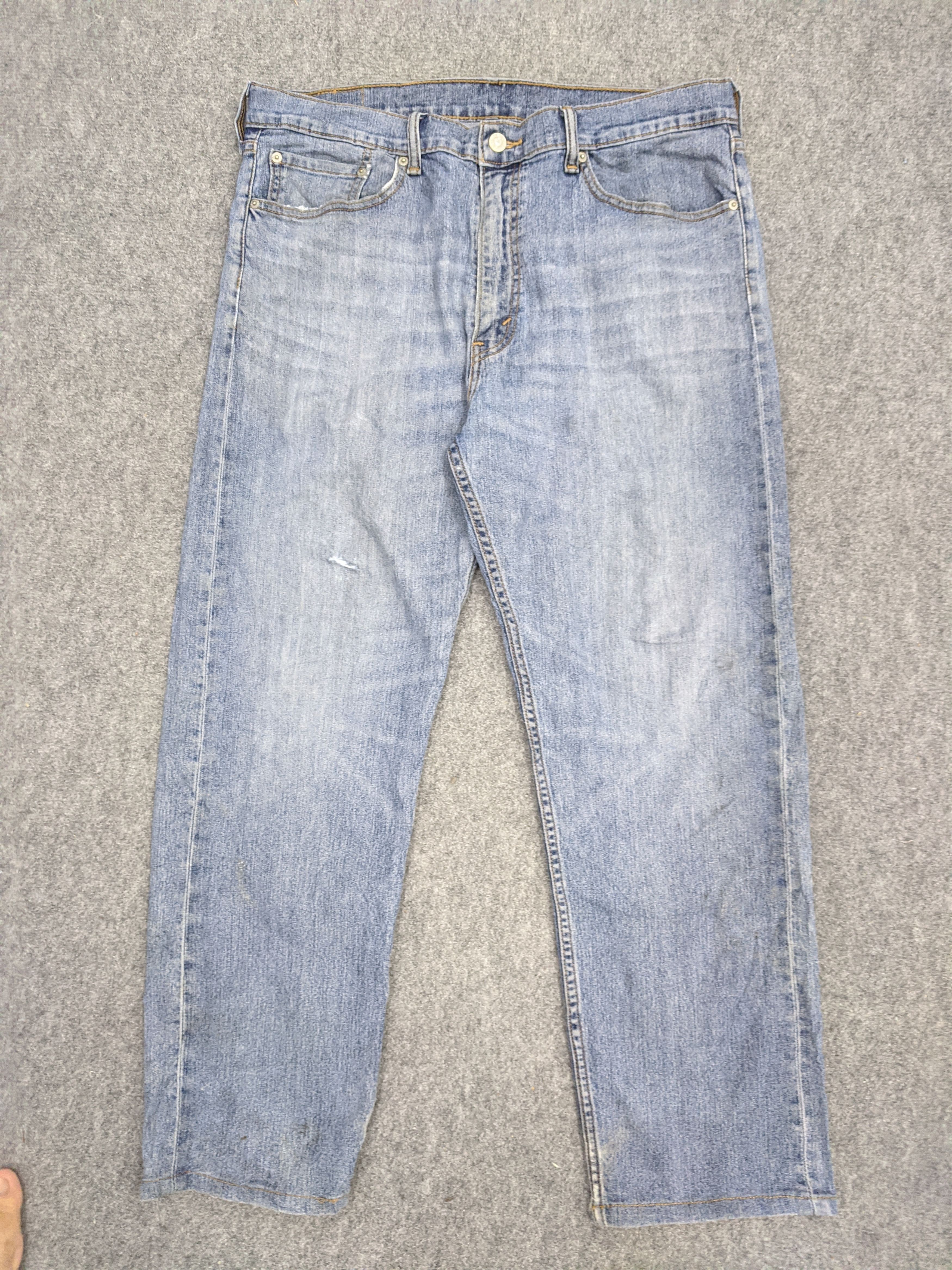 Levi's × Vintage Vintage Levis 505 Light Wash Jeans DP0733 Size US 37 - 1 Thumbnail