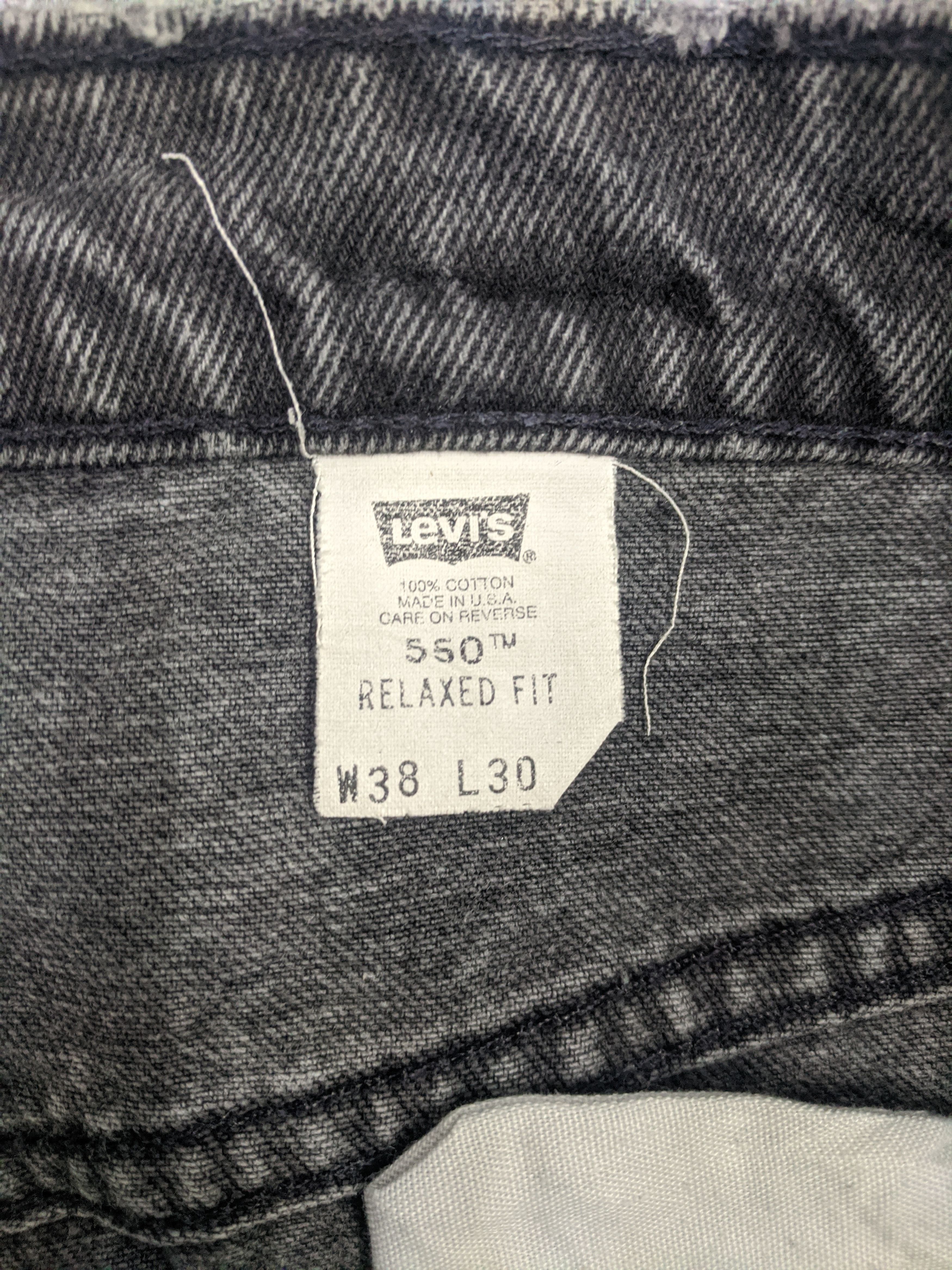 Levi's Vintage Levis 550 Orange Tab Jeans DP0708 Size US 36 / EU 52 - 5 Thumbnail