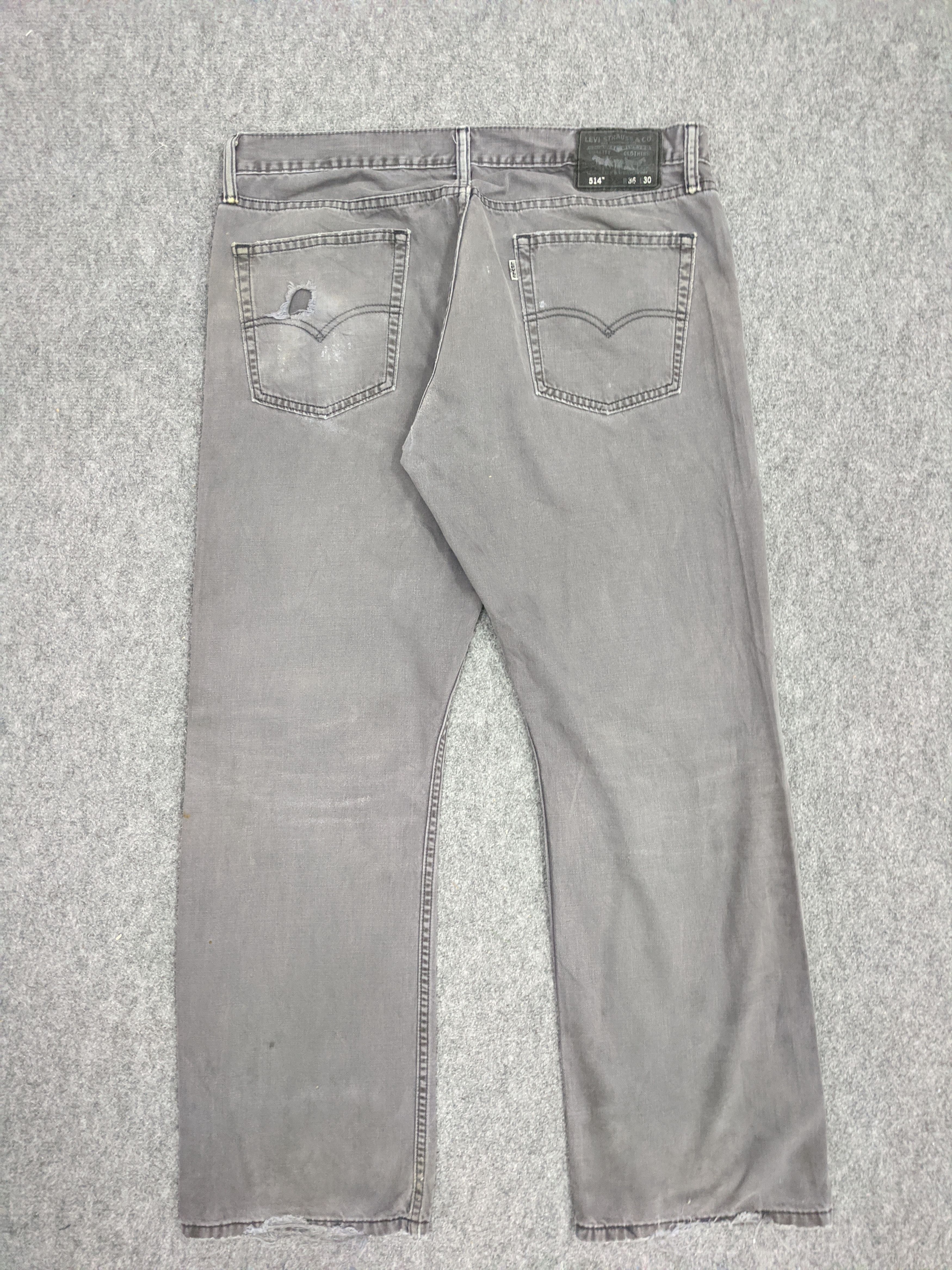 Levi's Vintage Levis 514 Jeans DP0729 Size US 37 - 3 Thumbnail