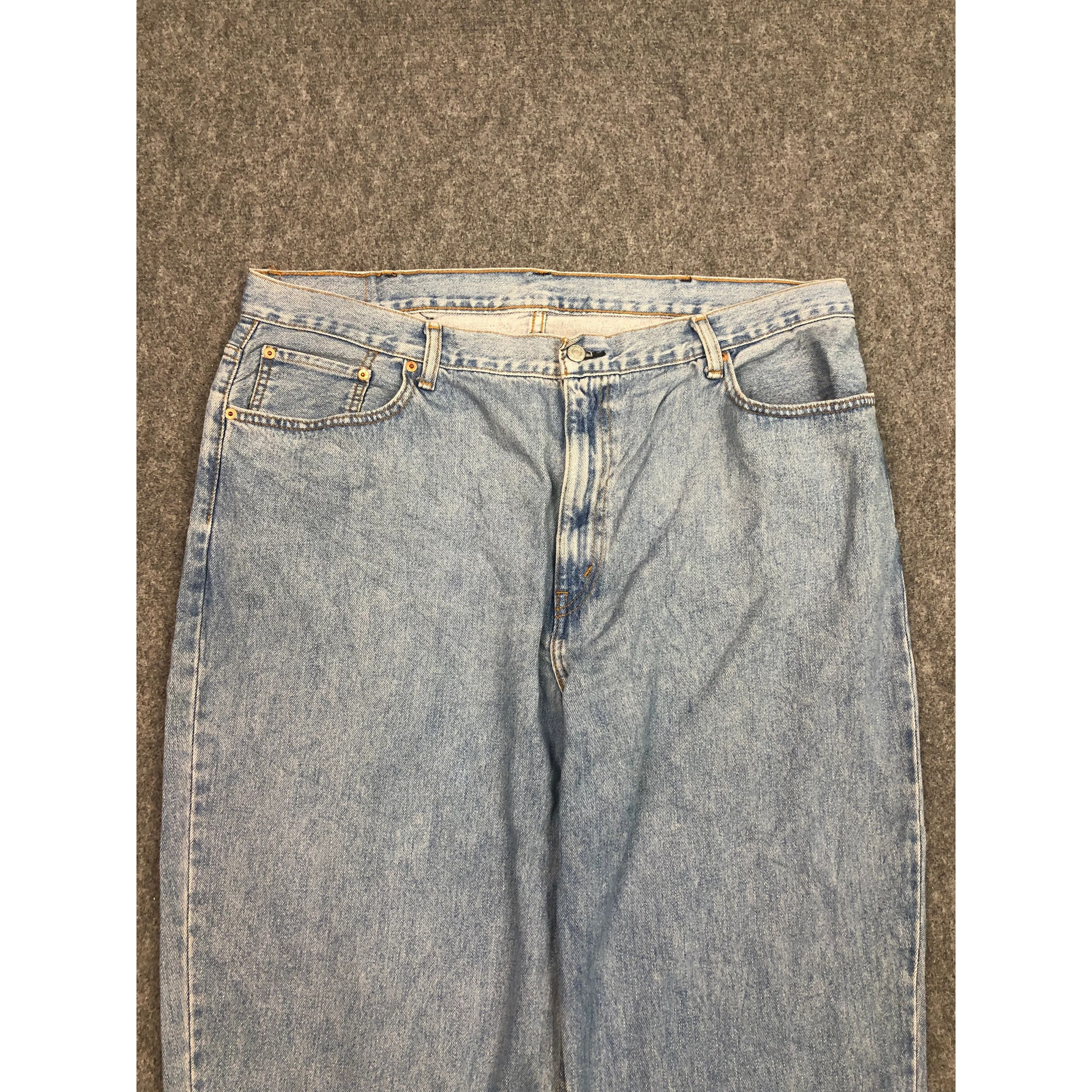 Levi's Vintage Levis 560 Jeans Light Wash DP0542 Size US 43 - 3 Thumbnail