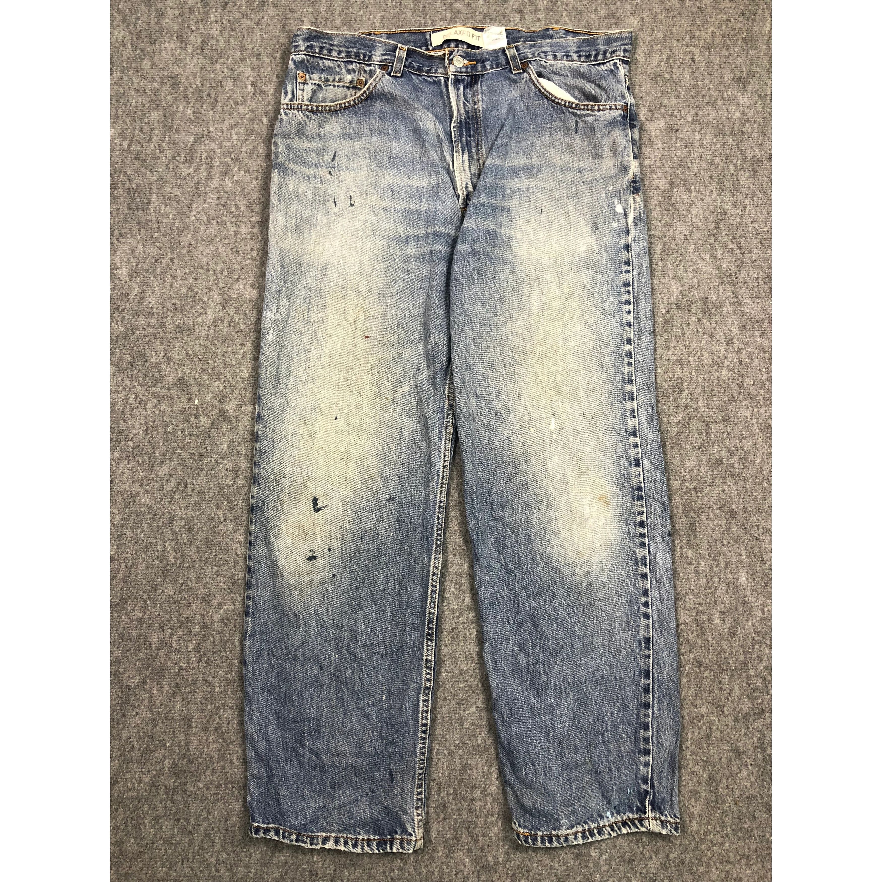 Levi's Vintage Levis 550 Relaxed Fit Faded Denim DP0152 Size US 38 / EU 54 - 1 Thumbnail