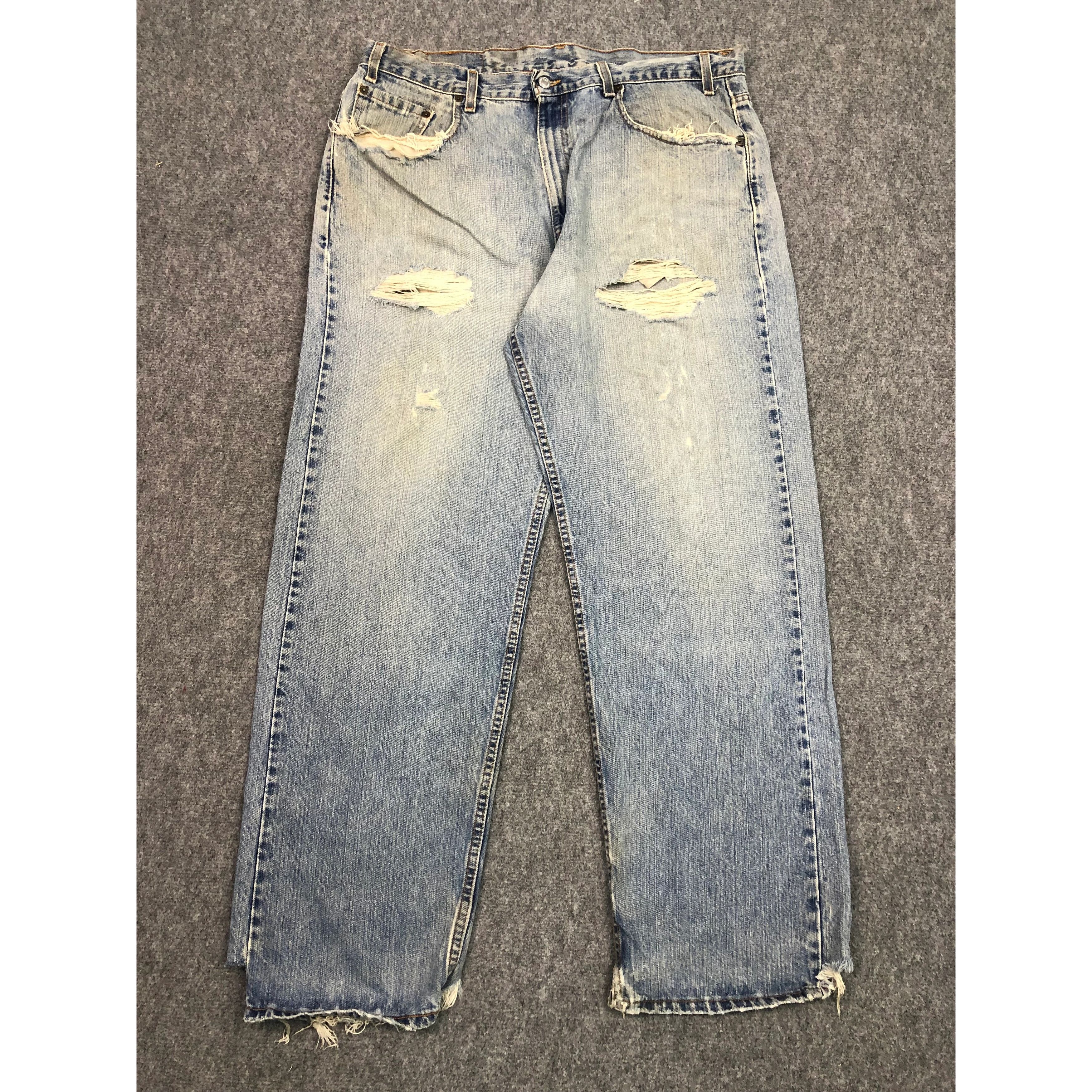 Levi's Vintage 90s Sun Faded Levis 569 Jeans DP0566 Size US 40 / EU 56 - 1 Thumbnail