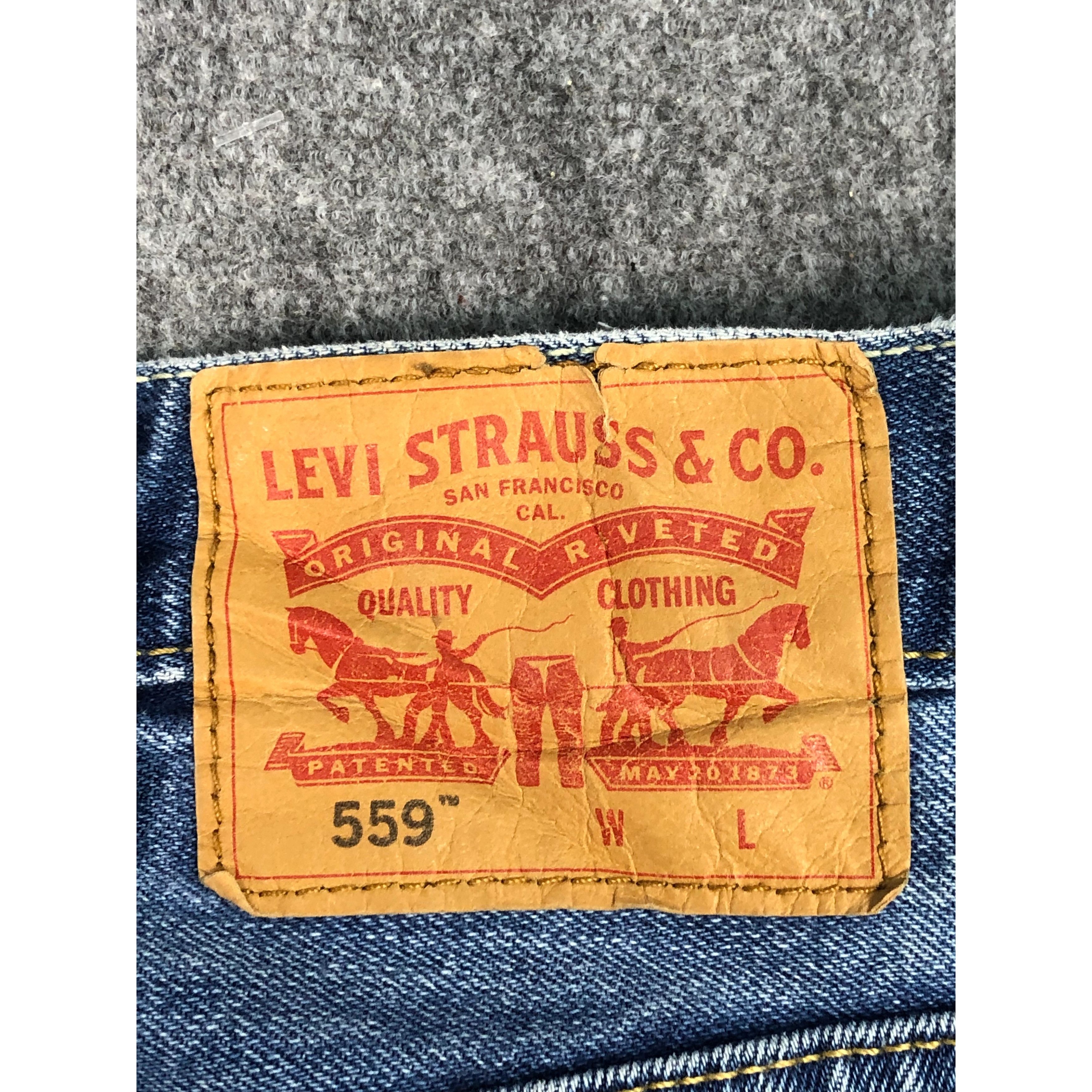 Levi's Vintage Levis 559 Jeans Lightwash Big Size DP0556 Size US 44 / EU 60 - 5 Thumbnail