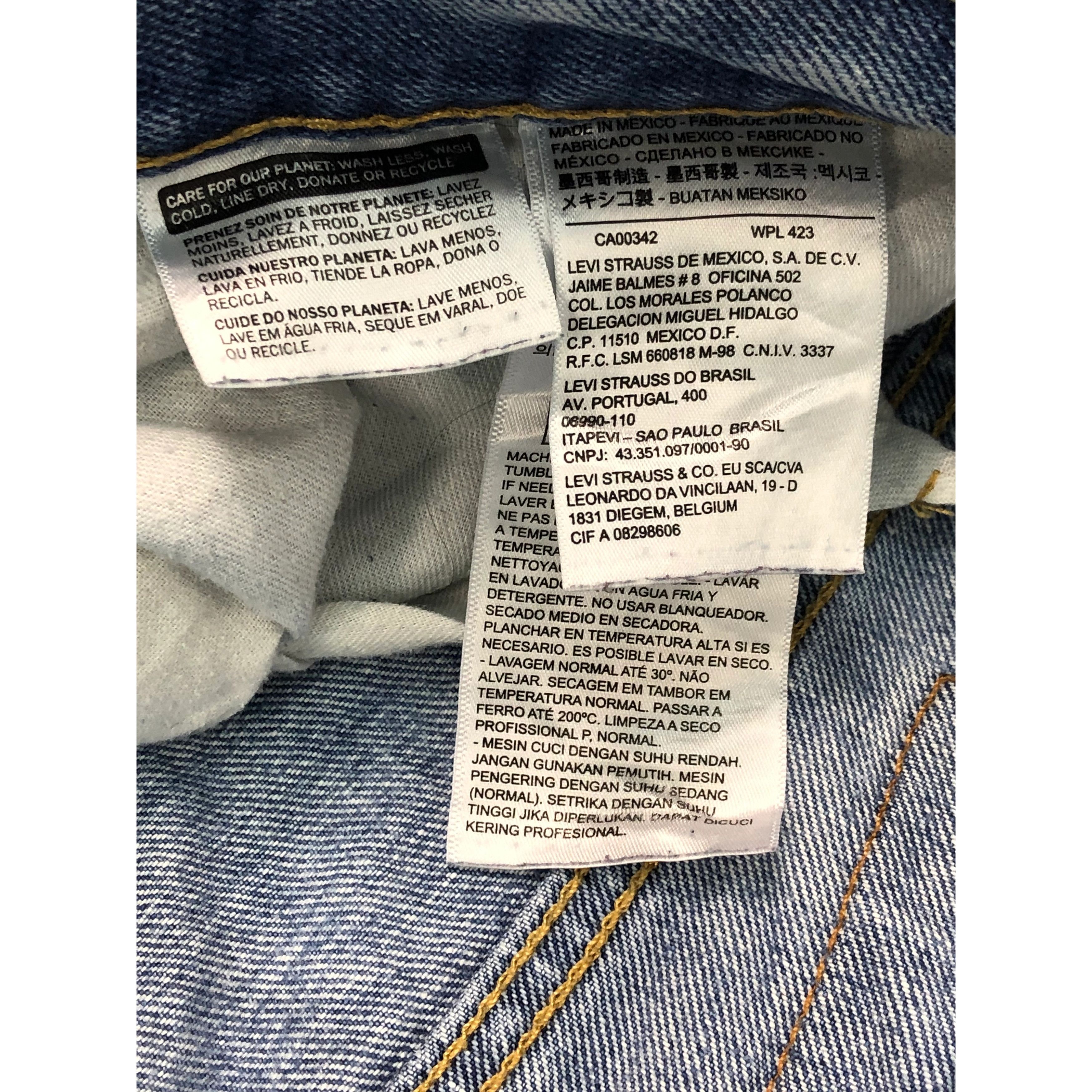 Levi's Vintage Levis 559 Jeans Lightwash Big Size DP0556 Size US 44 / EU 60 - 6 Thumbnail