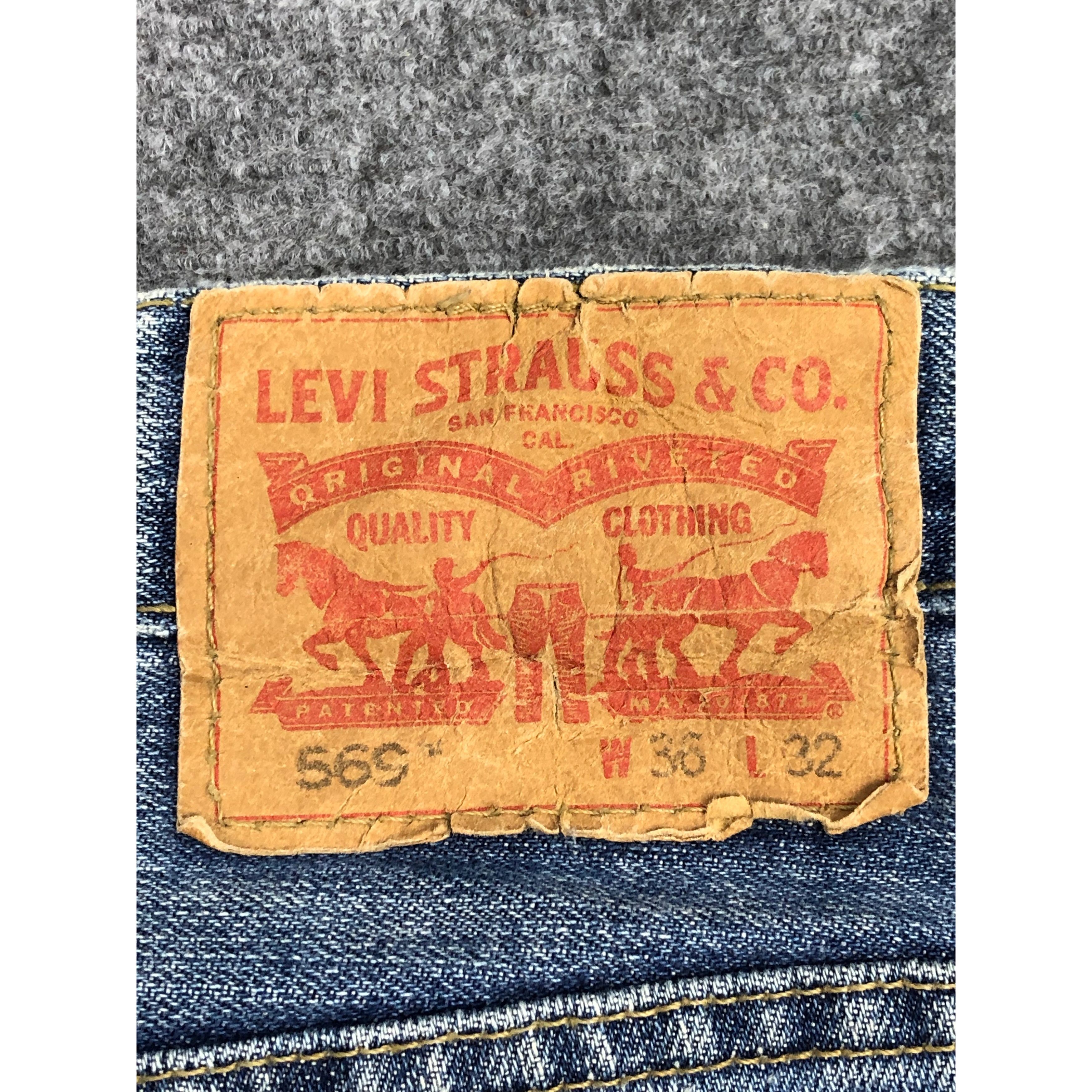 Levi's Vintage Levis 569 Lightwash Jeans DP0536 Size US 39 - 5 Thumbnail