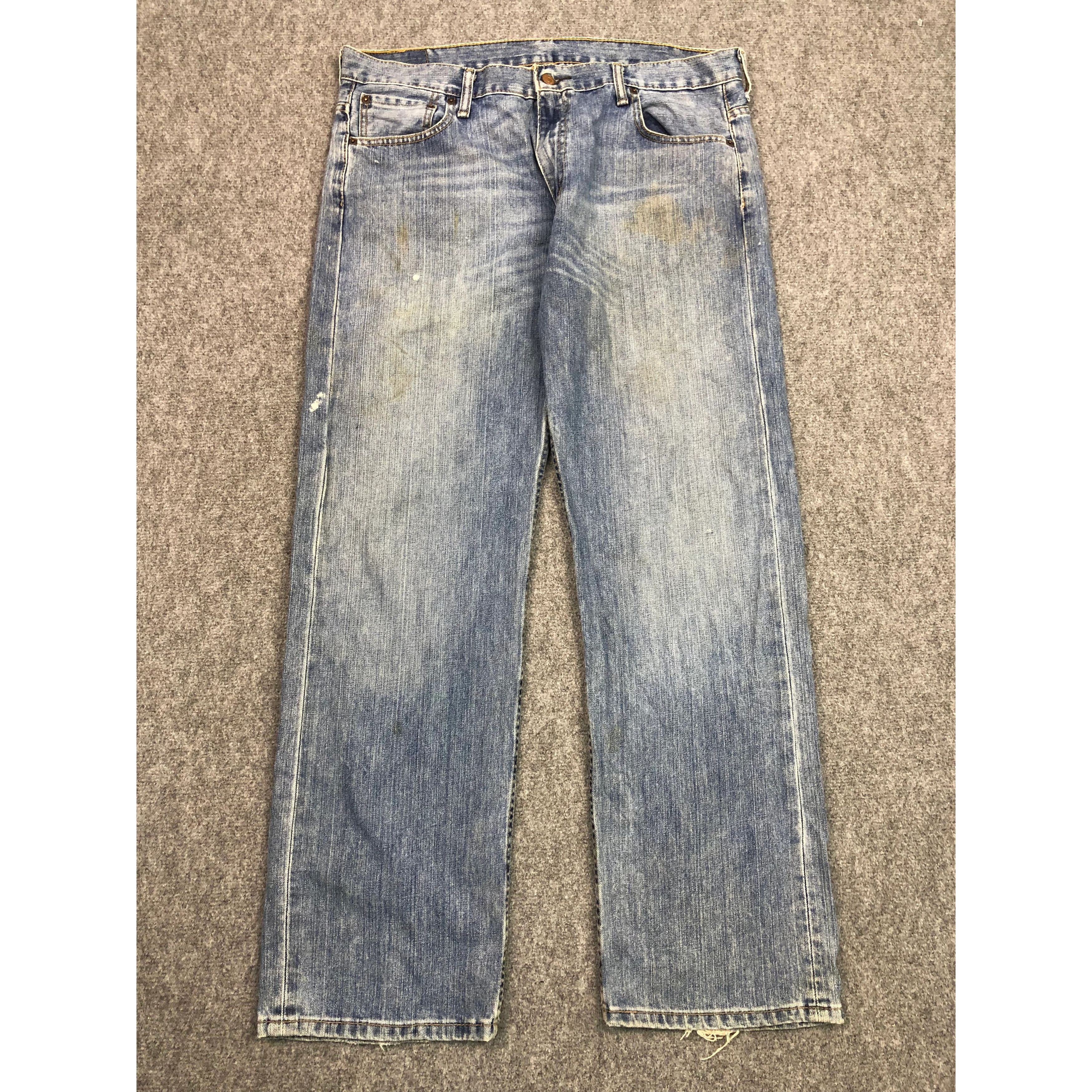 Levi's Vintage Levis 569 Lightwash Jeans DP0536 Size US 39 - 1 Thumbnail