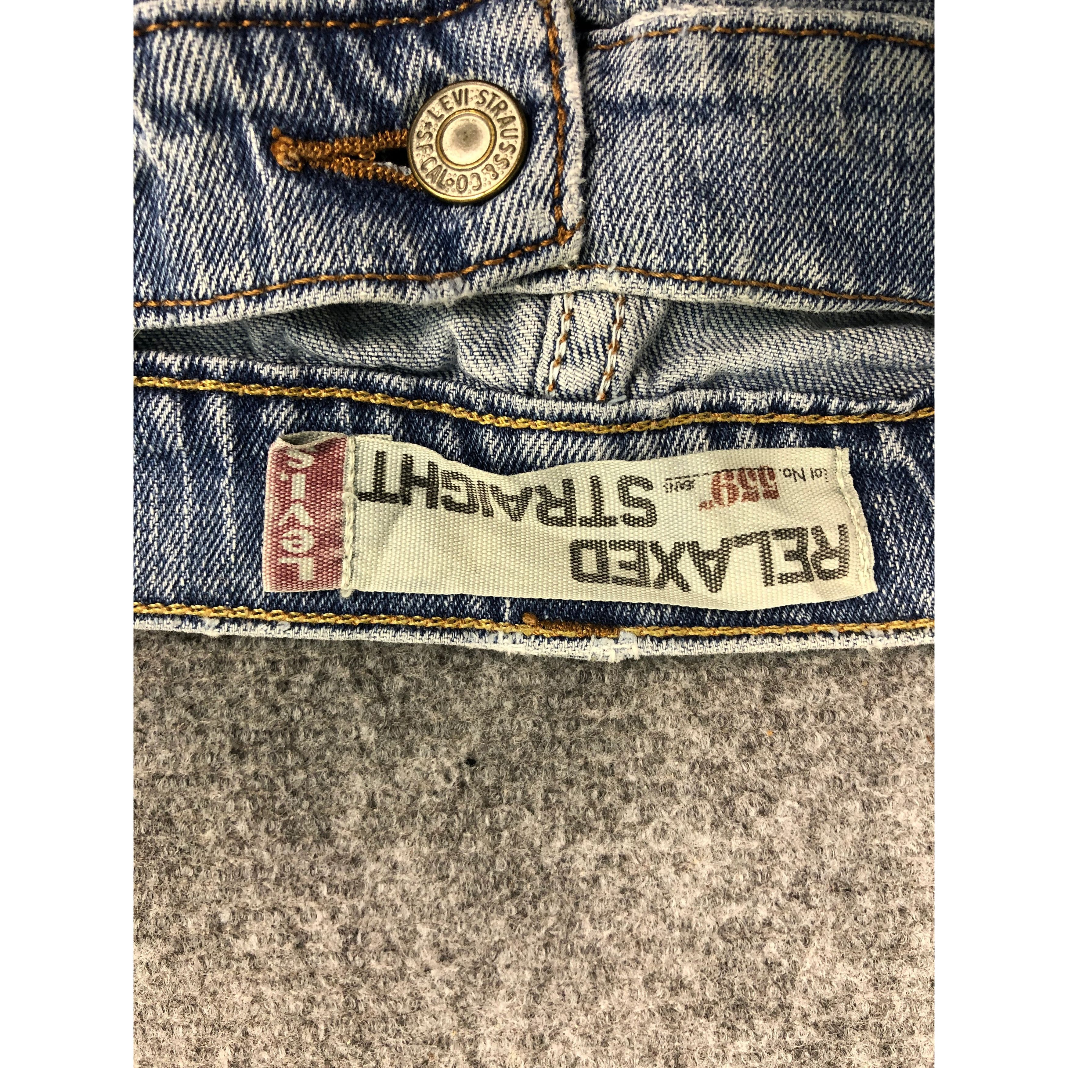 Levi's Vintage Levis 559 Jeans Lightwash DP0548 Size US 39 - 6 Thumbnail
