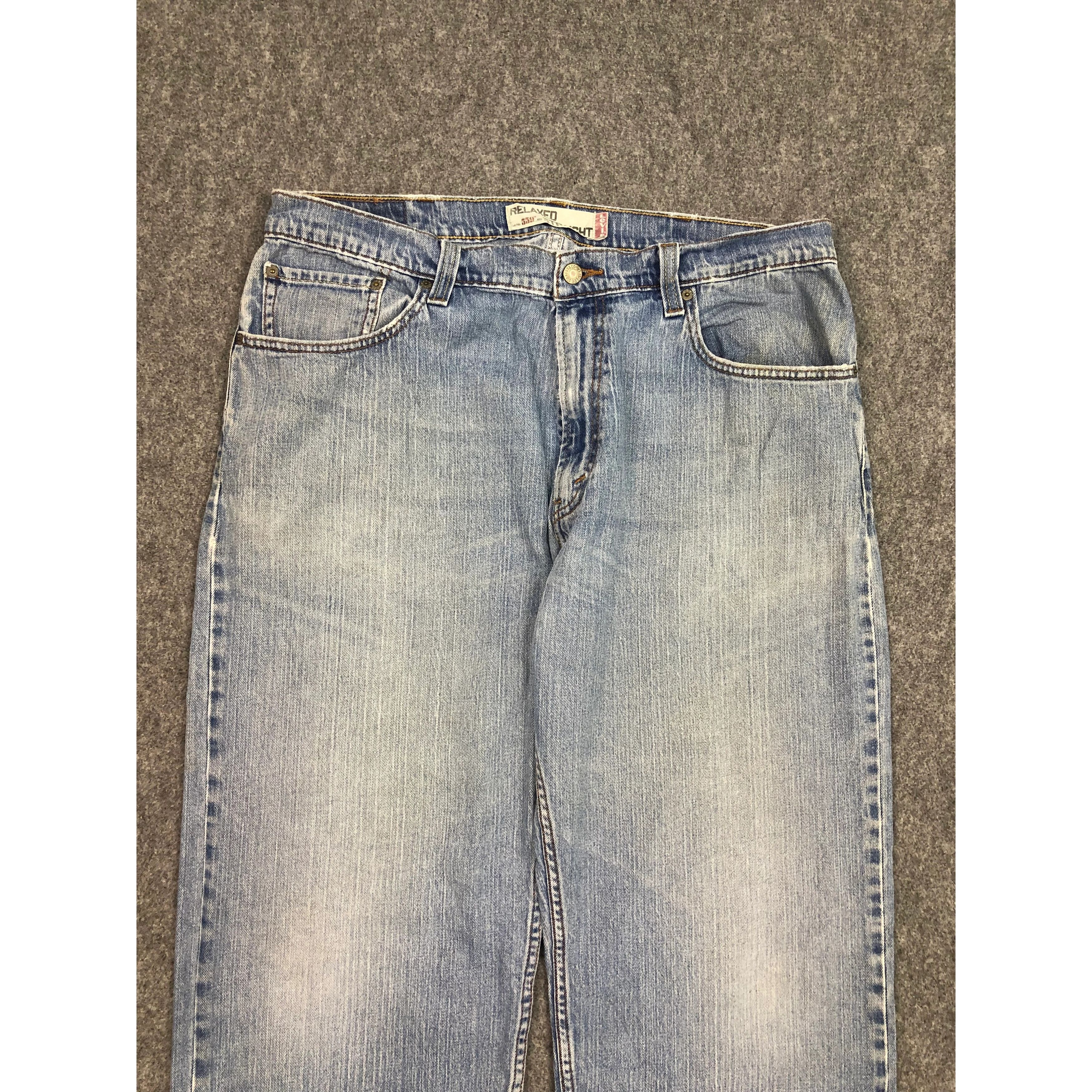 Levi's Vintage Levis 559 Jeans Lightwash DP0548 Size US 39 - 3 Thumbnail