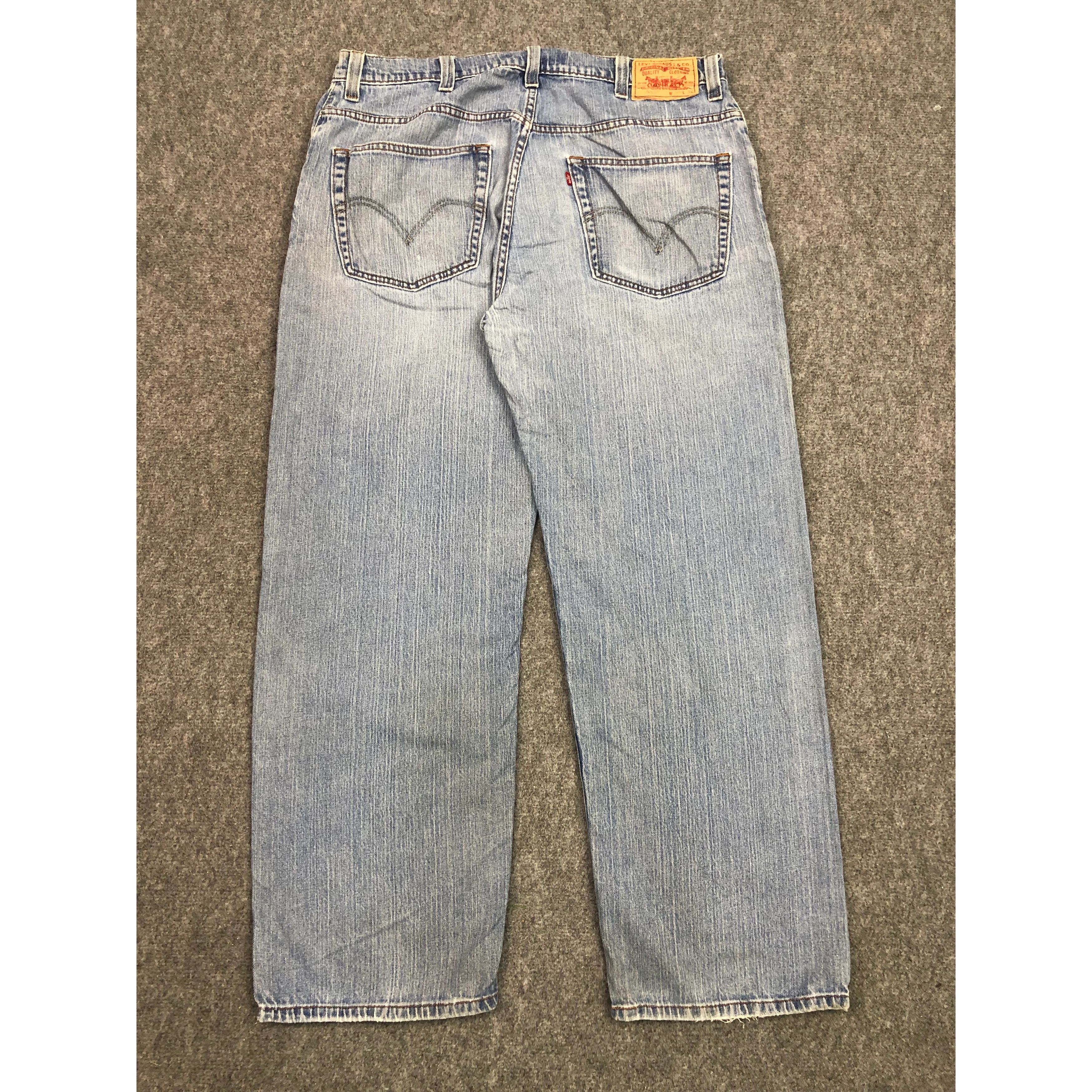 Levi's Vintage Levis 559 Jeans Lightwash DP0548 Size US 39 - 2 Thumbnail