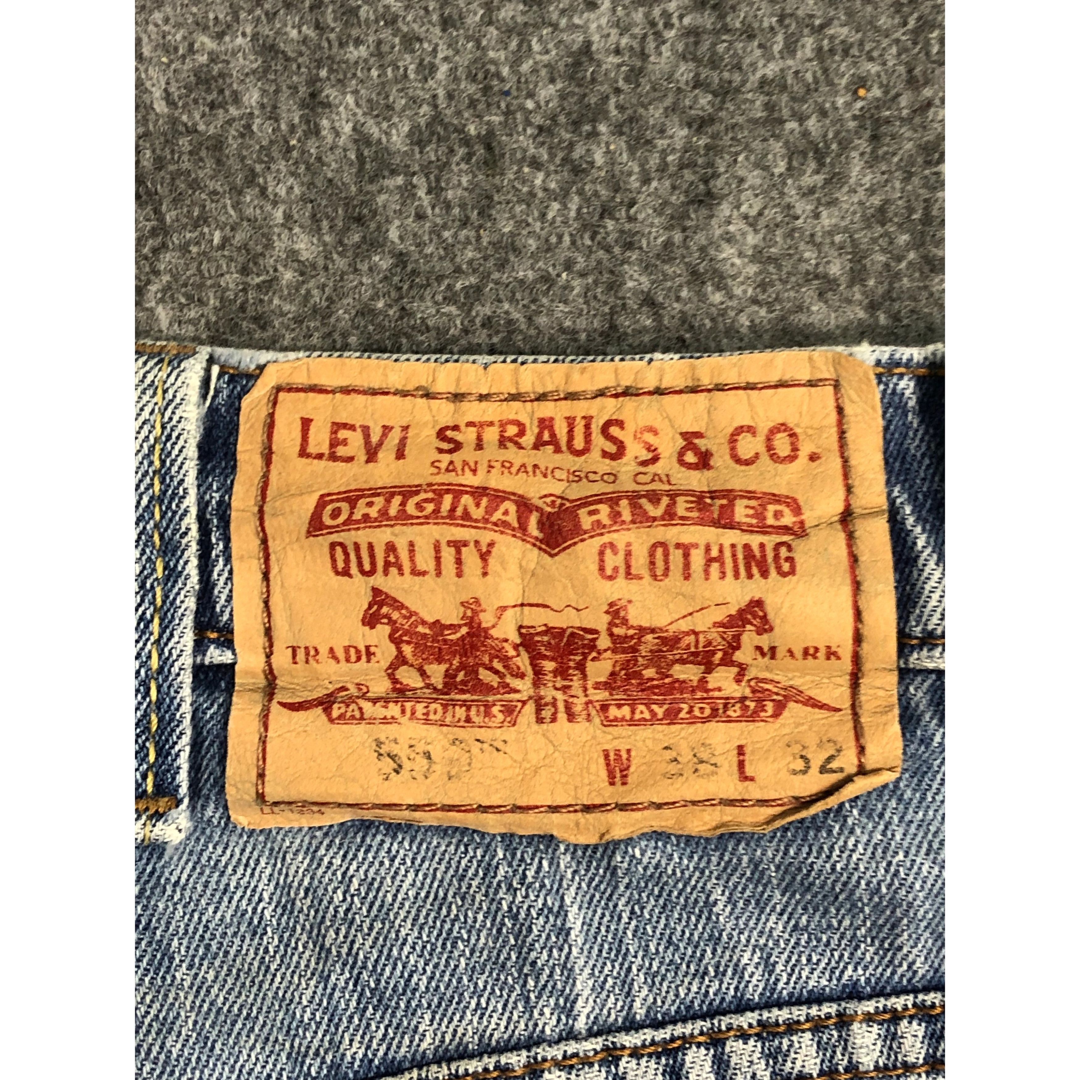 Levi's Vintage Levis 559 Jeans Lightwash DP0548 Size US 39 - 5 Thumbnail