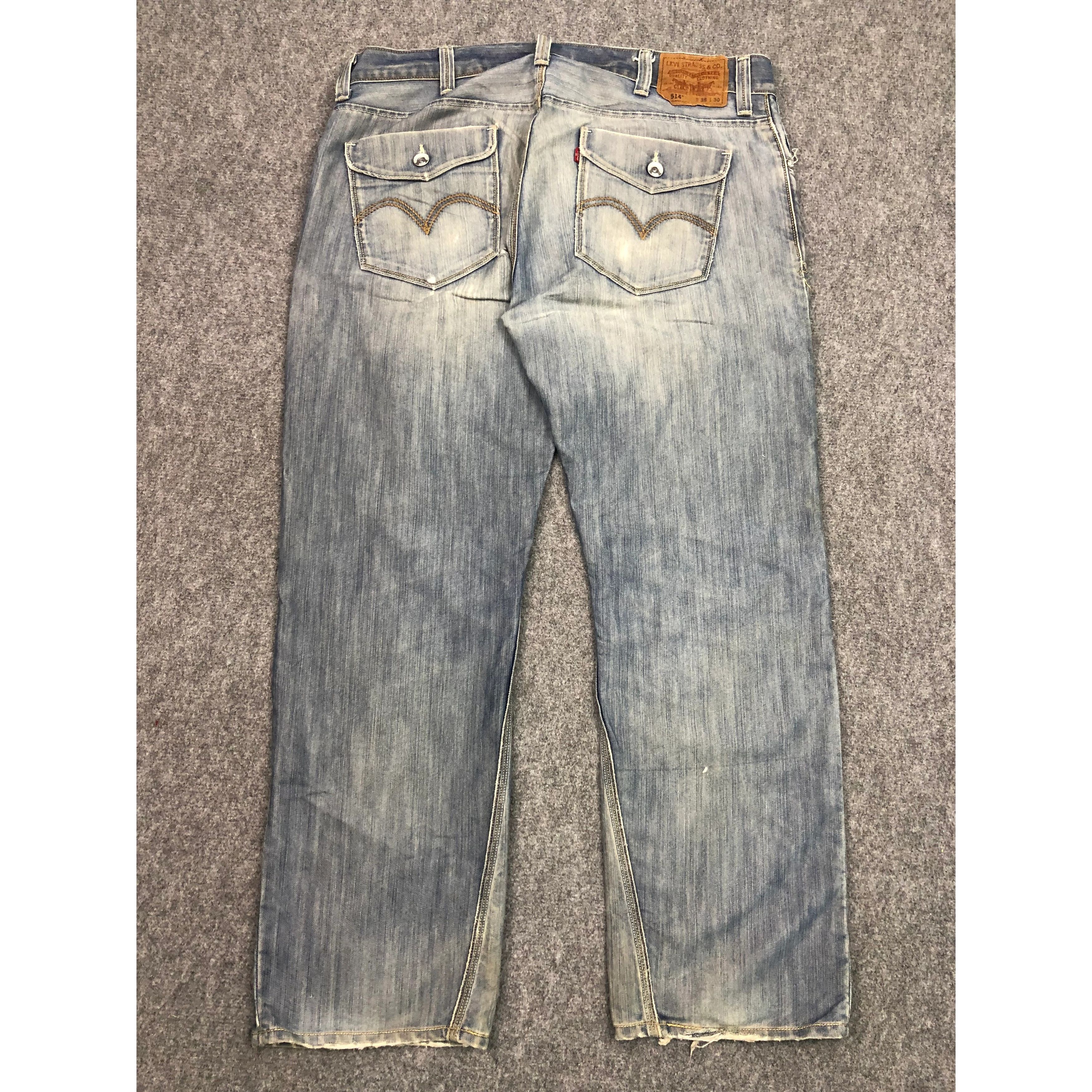 Levi's Vintage Levis 514 Jeans DP0551 Size US 40 / EU 56 - 2 Thumbnail