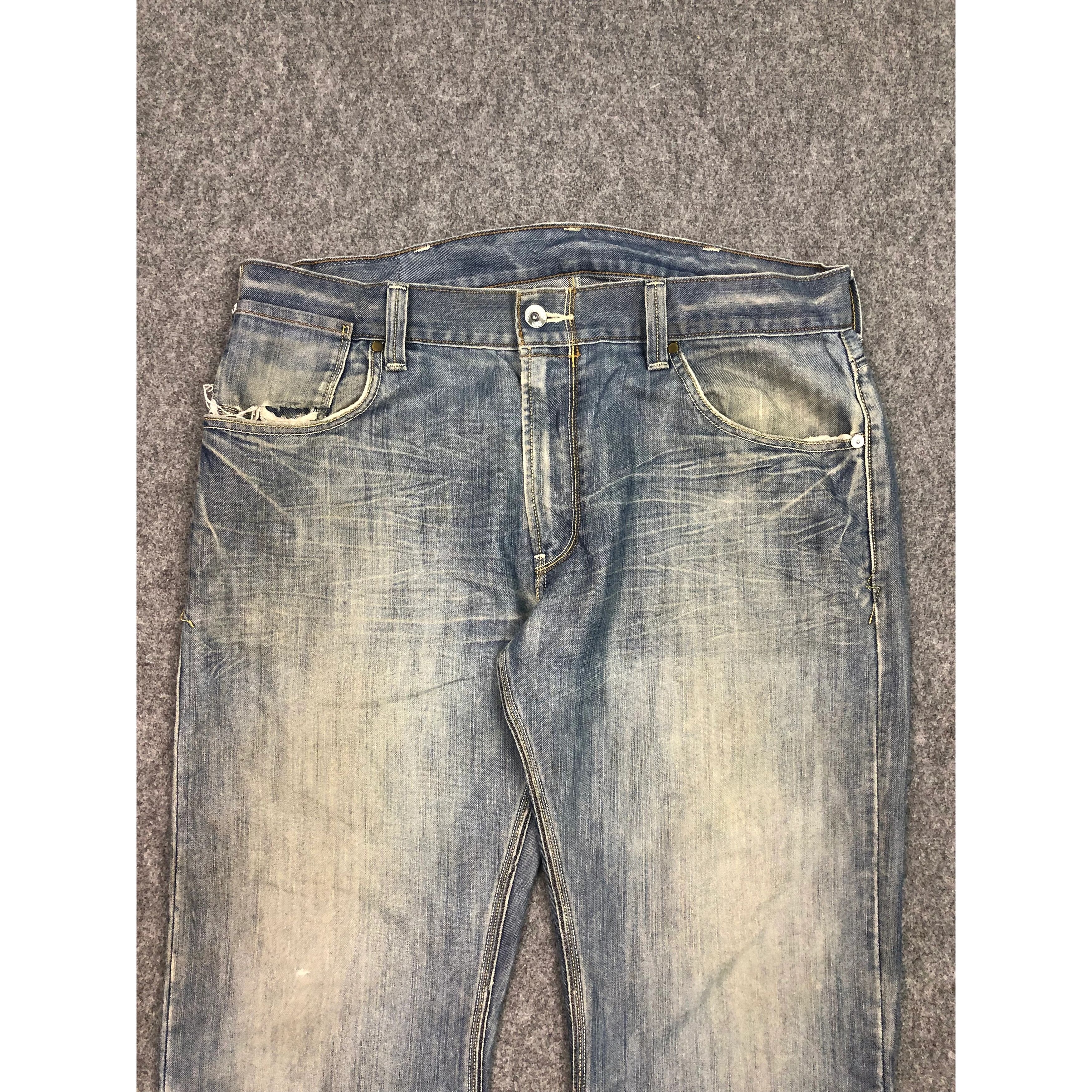 Levi's Vintage Levis 514 Jeans DP0551 Size US 40 / EU 56 - 3 Thumbnail