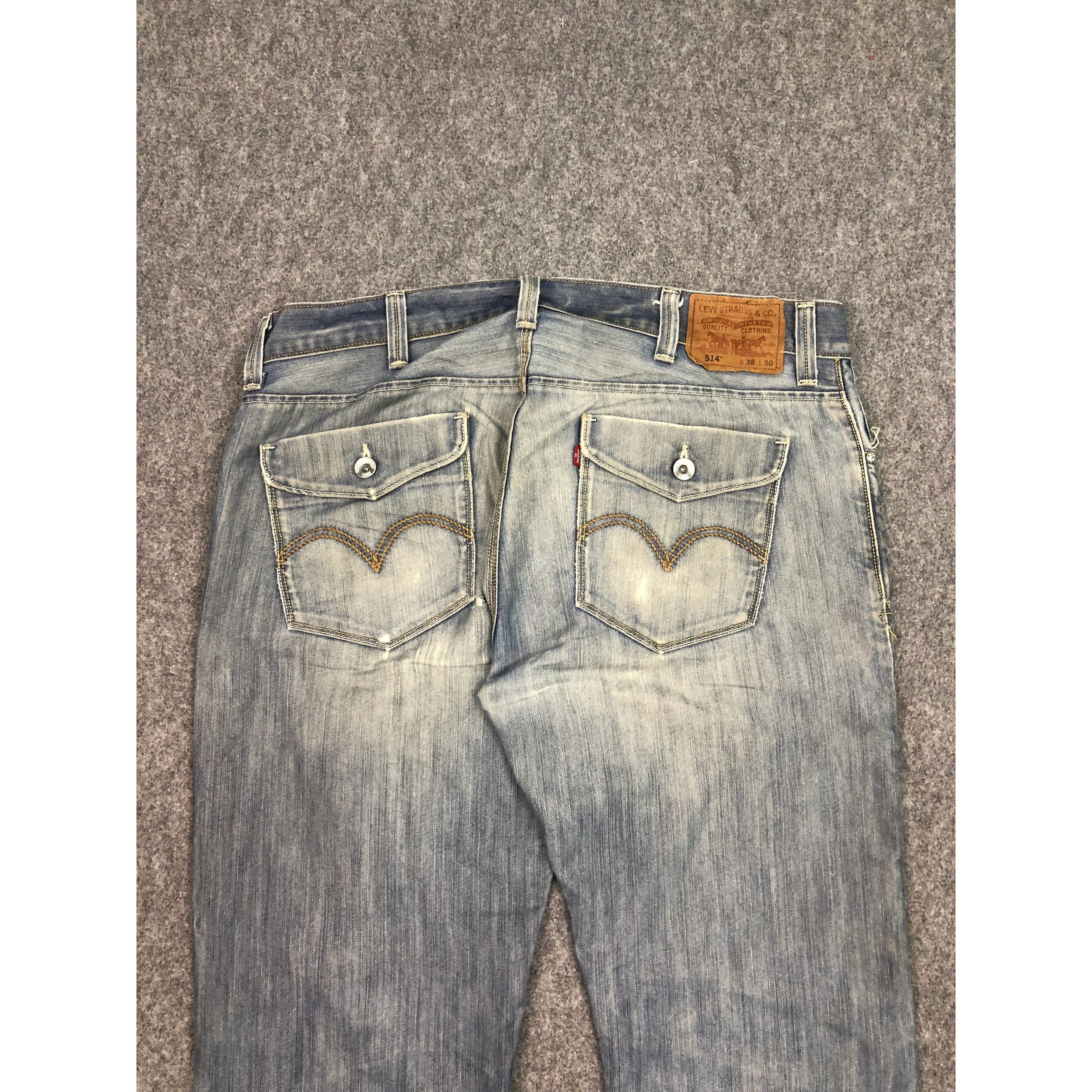 Levi's Vintage Levis 514 Jeans DP0551 Size US 40 / EU 56 - 4 Thumbnail
