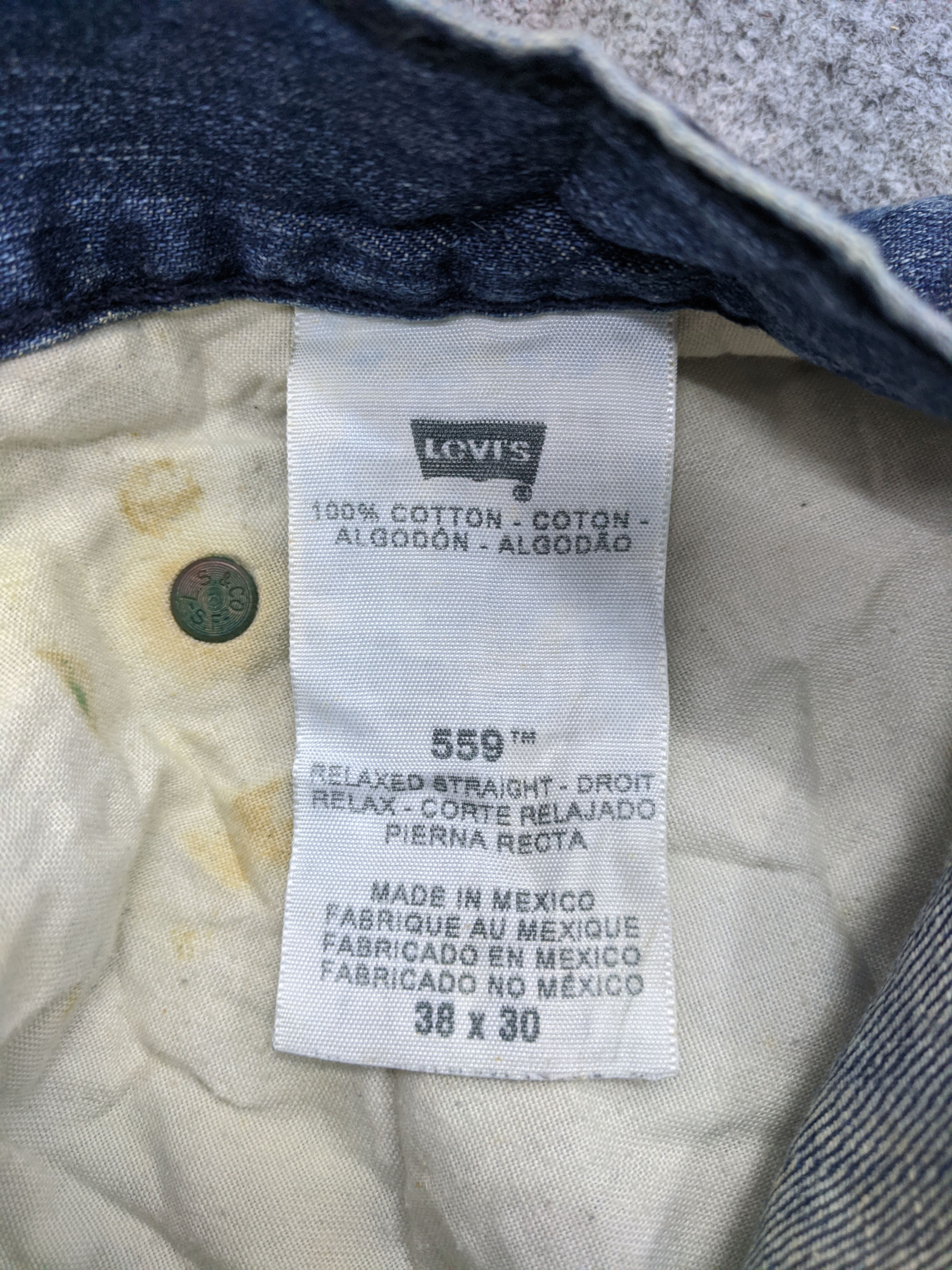 Levi's Vintage Levis 559 lightwash Jeans Big Sized DP0772 Size US 40 / EU 56 - 5 Thumbnail