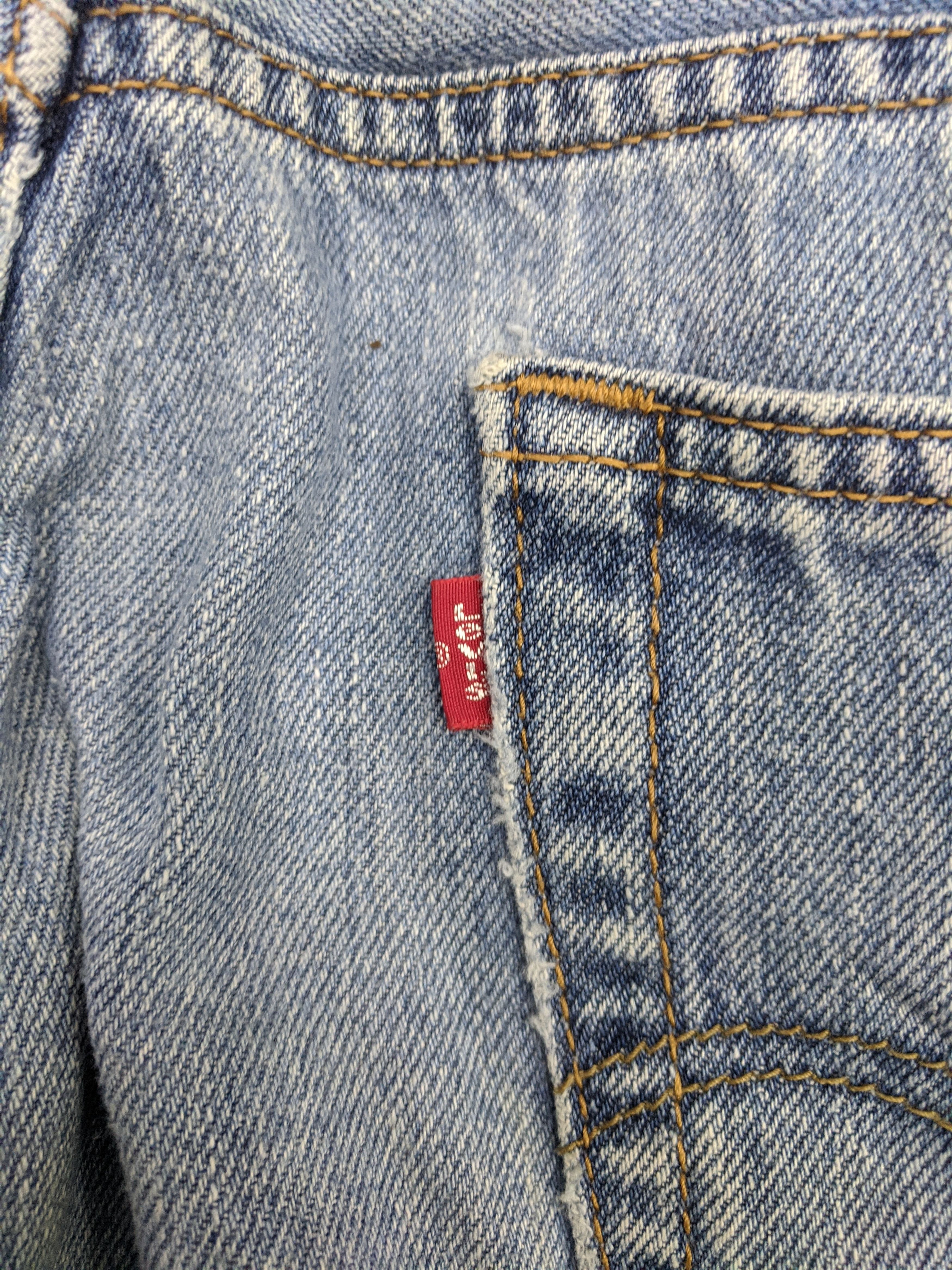 Levi's Vintage Levis 505 Light Wash Jeans DP0728 Size US 36 / EU 52 - 6 Thumbnail