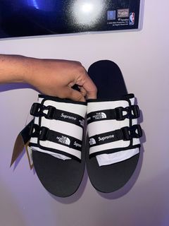 Supreme Slides Sandals Black Authentic w Receipt NEW 11 SS 2014