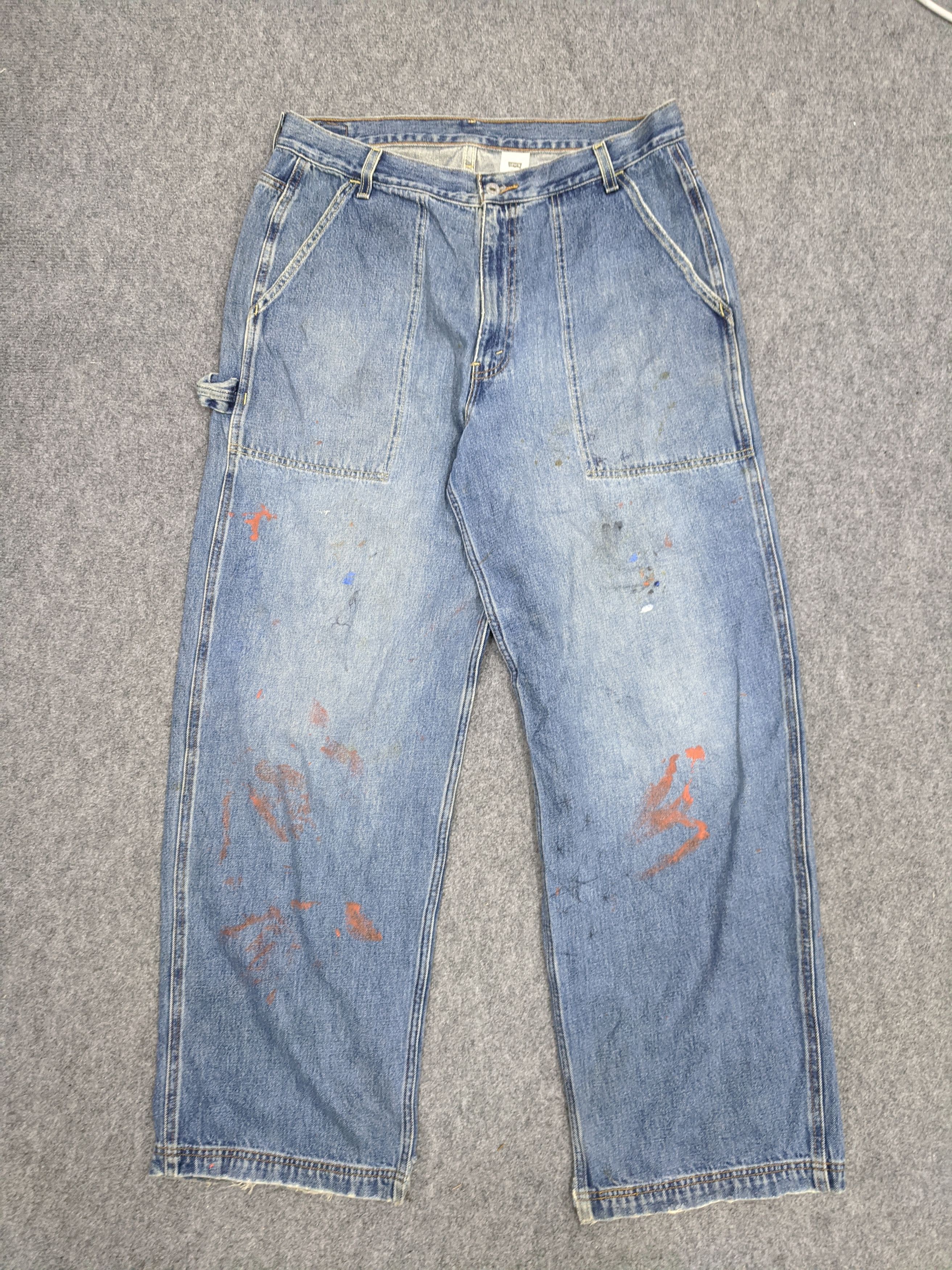 Levi's Vintage Levis 577 Workers Painter Jeans DP0833 Size US 35 - 1 Thumbnail