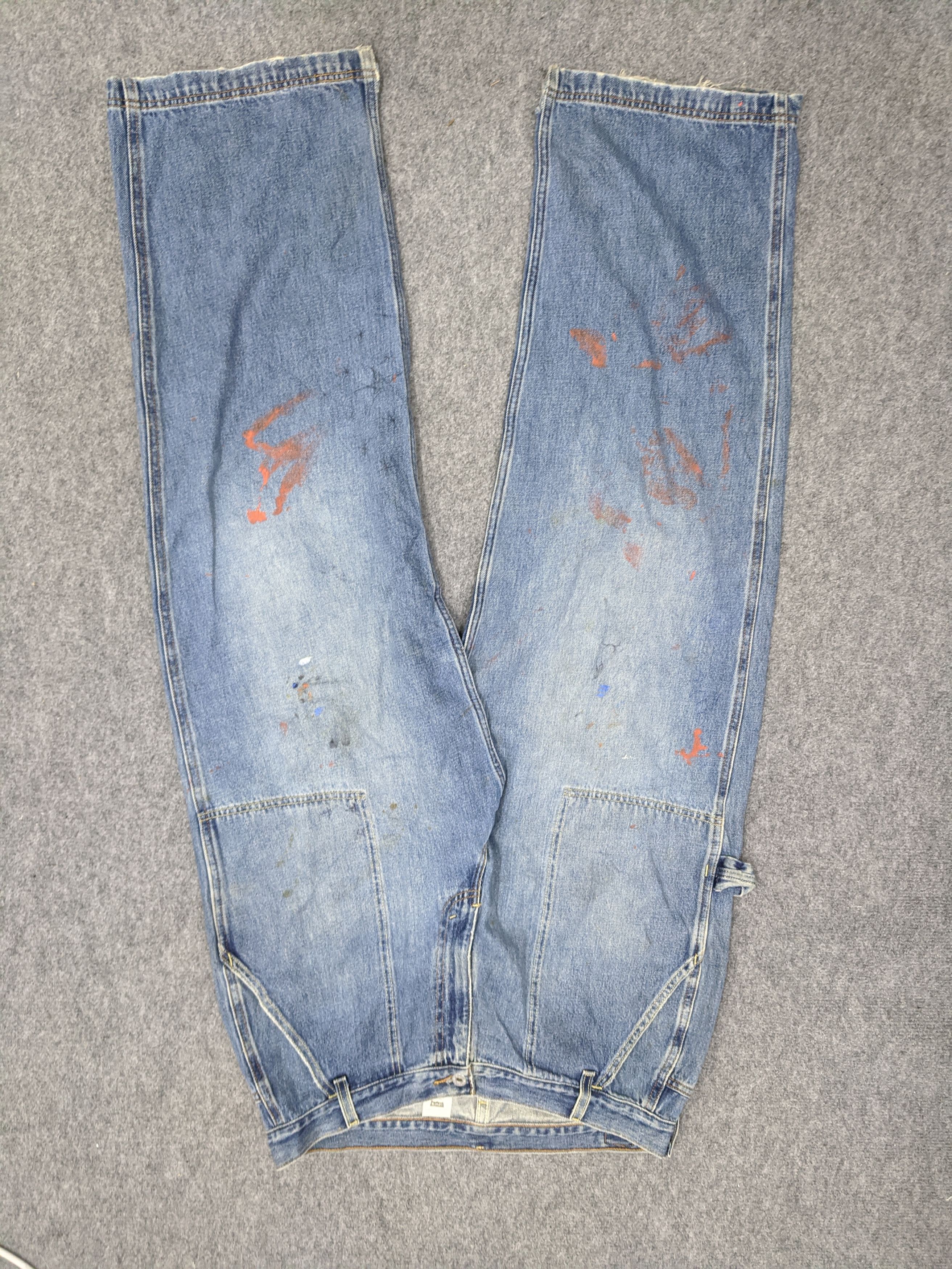 image of Levis 577 Workers Painter Jeans in Blue Denim, Men's (Size 35)