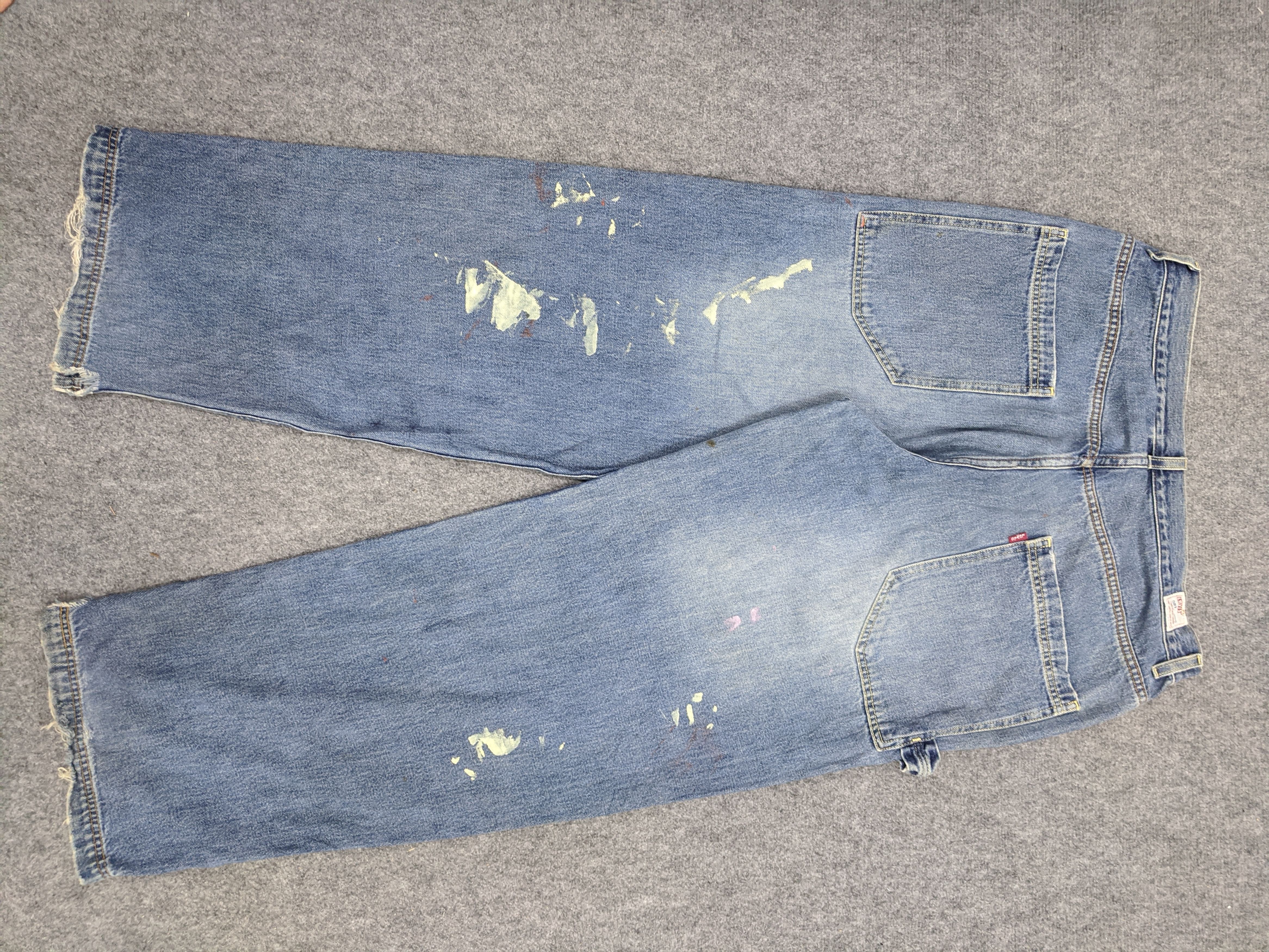 Levi's Vintage Levis 577 Workers Painter Jeans DP0833 Size US 35 - 3 Thumbnail