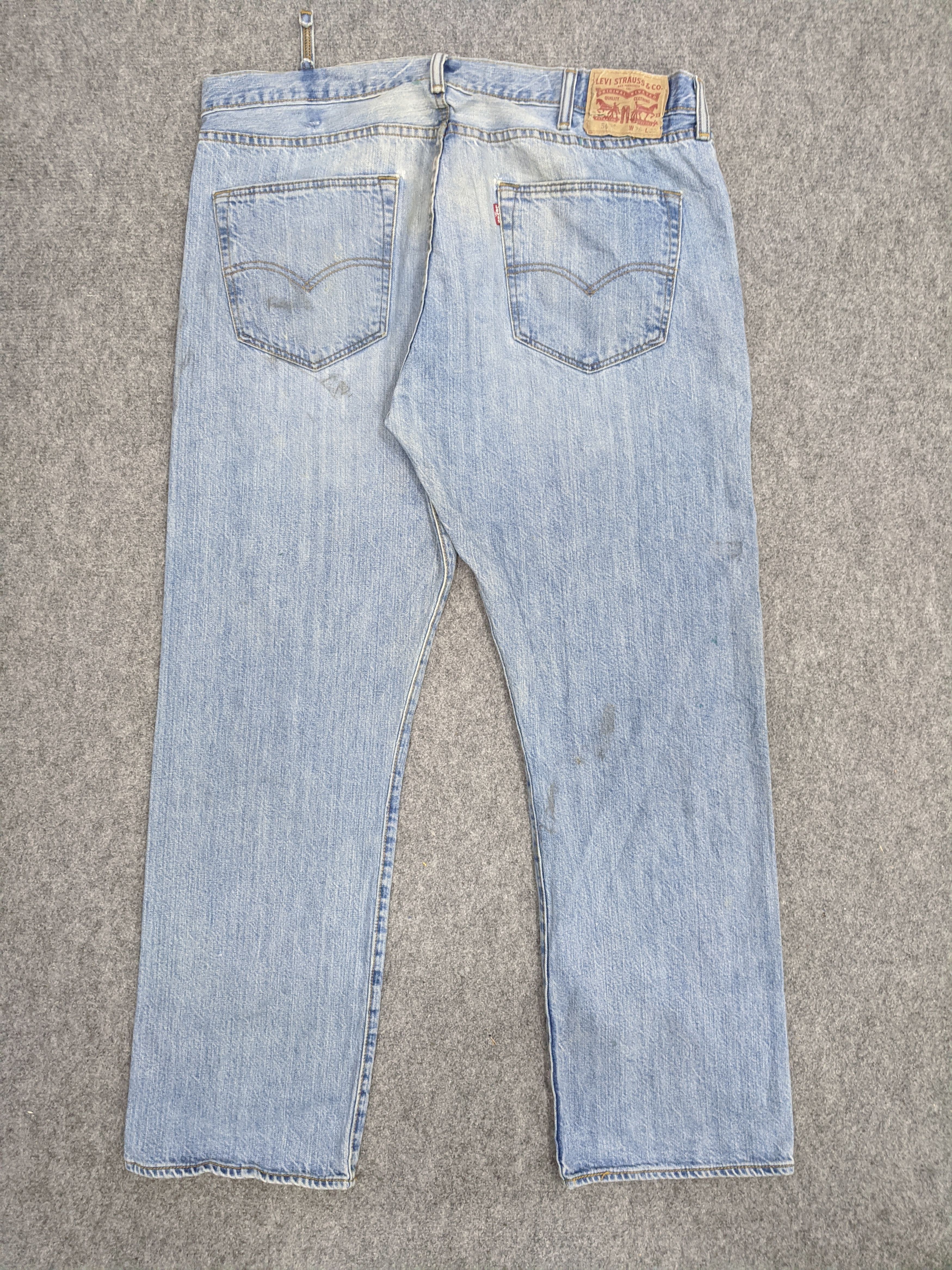 Levi's Vintage 90s Levis 501 Jeans DP0830 Size US 39 - 3 Thumbnail