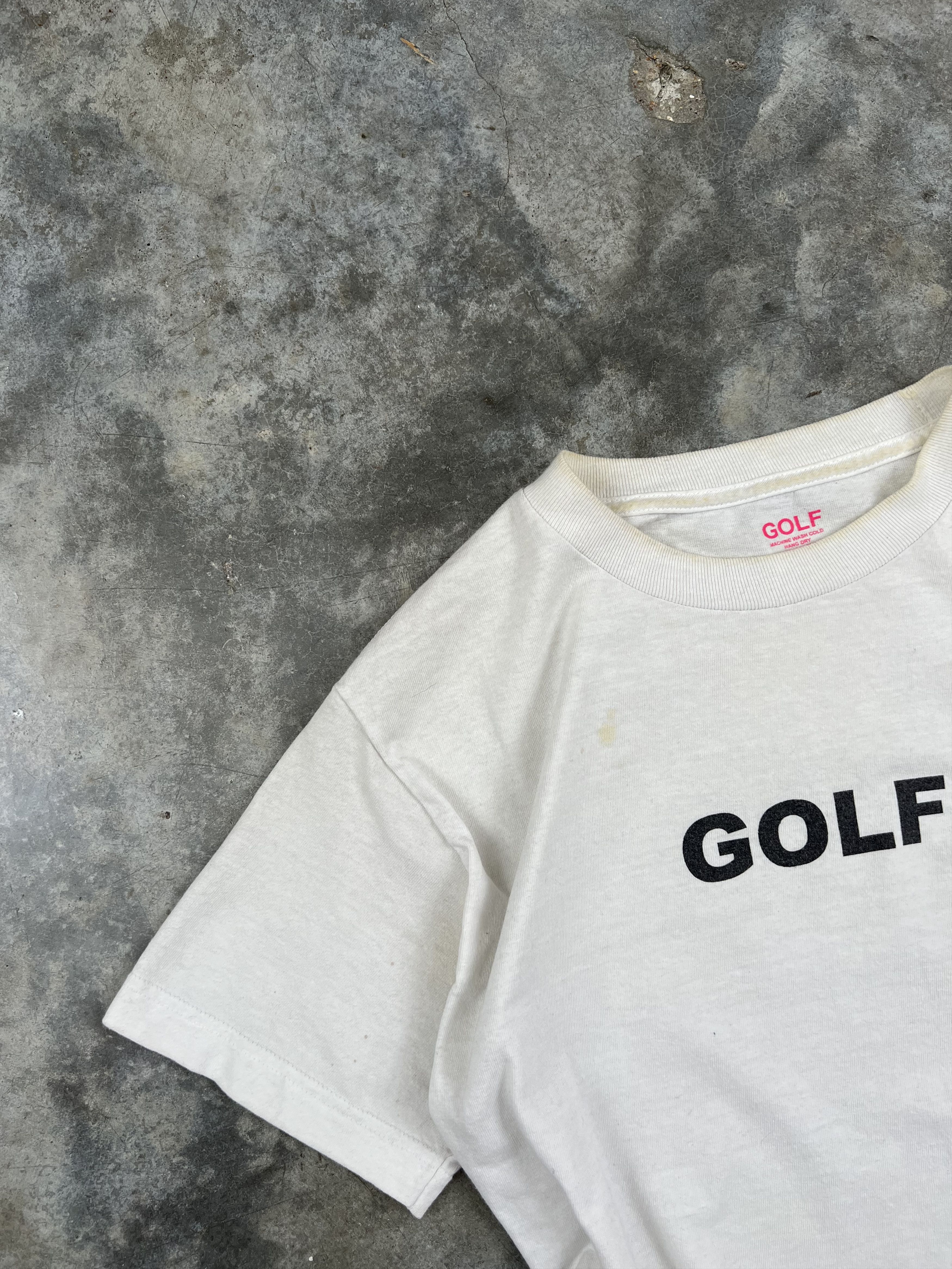 Golf Wang Golf Wang OG Black + White Center Logo Tee Small Size US S / EU 44-46 / 1 - 2 Thumbnail