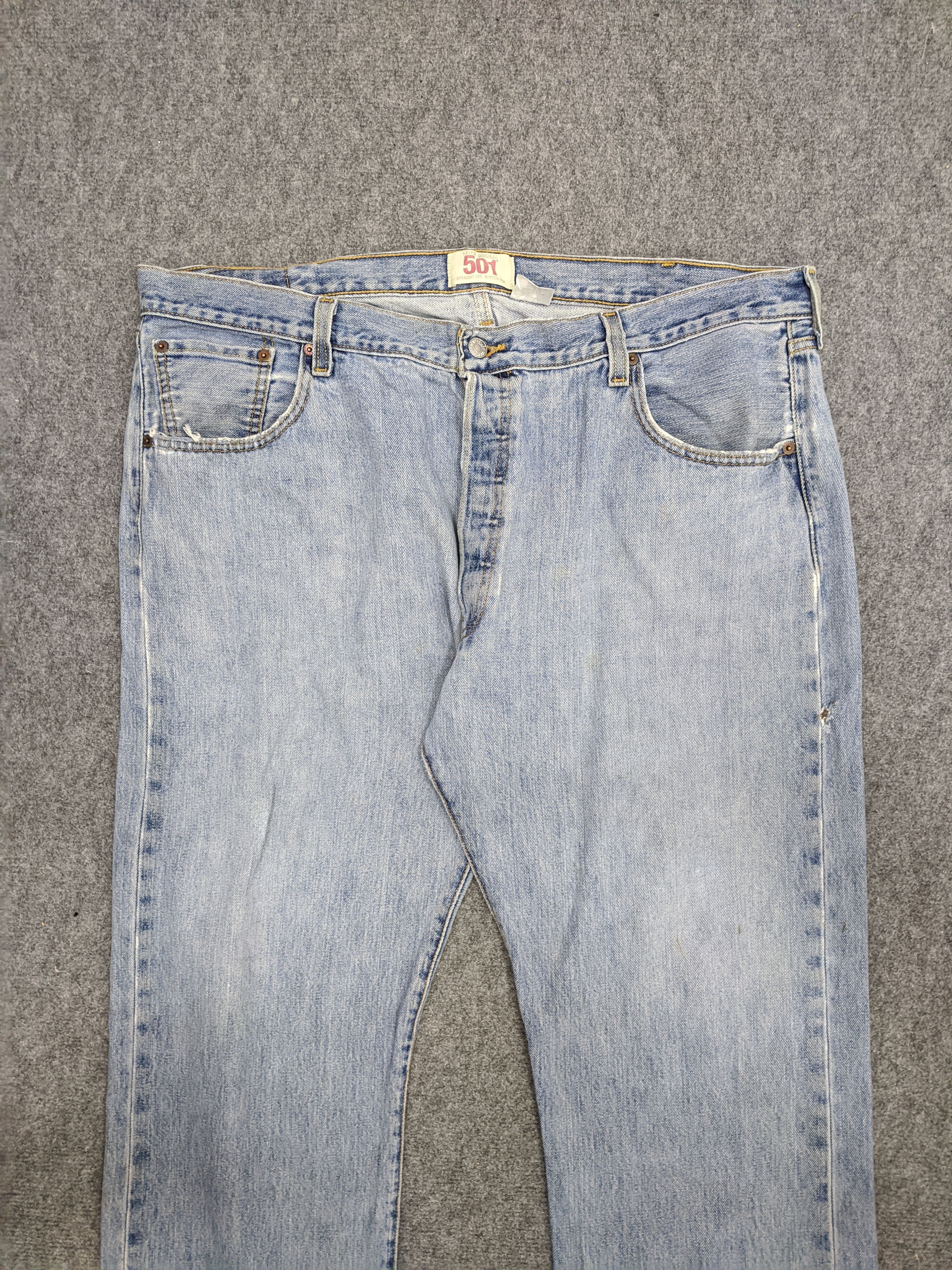 Levi's Vintage 90s Levis 501 Jeans DP0822 Size US 42 / EU 58 - 2 Thumbnail