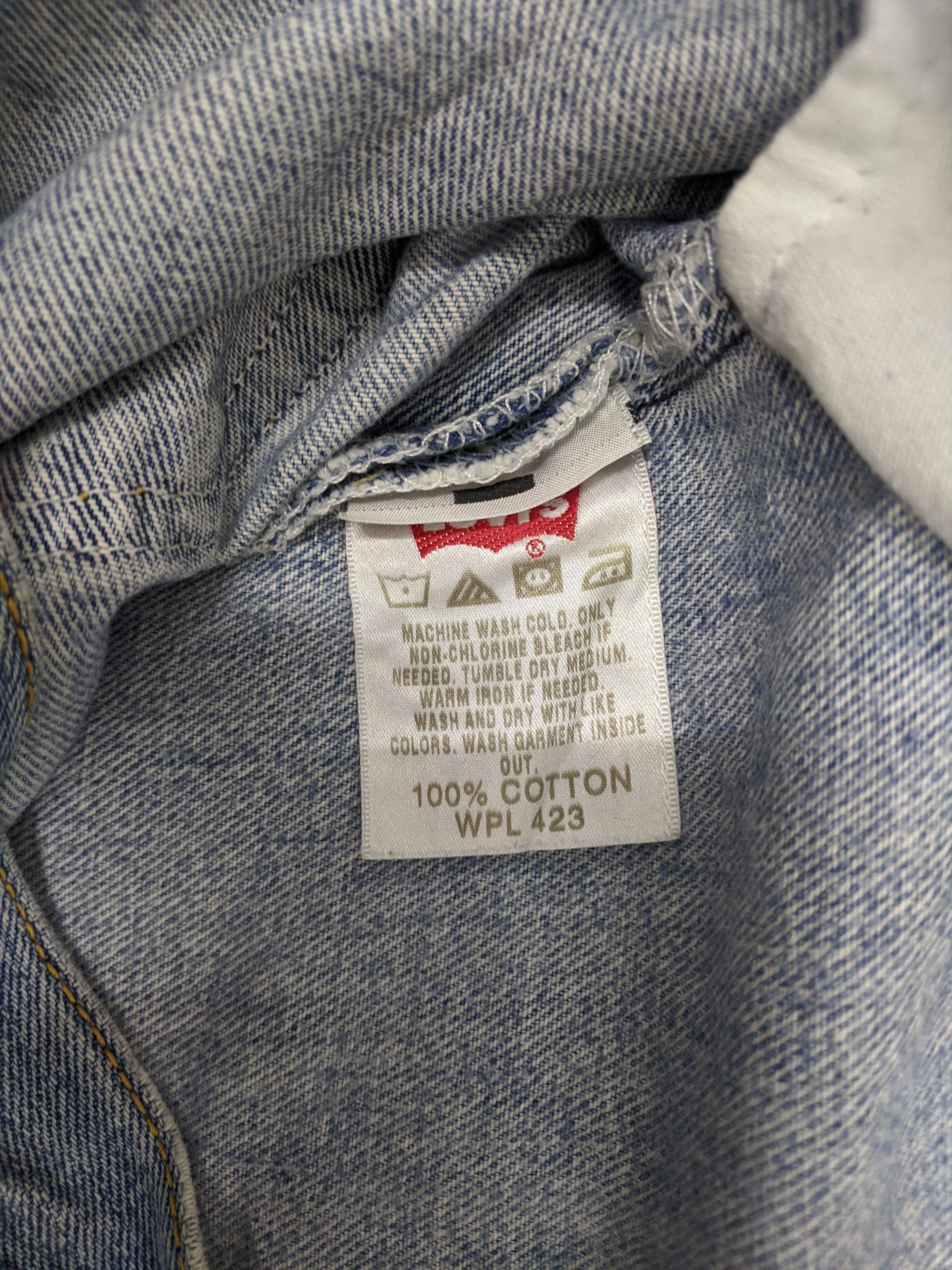 Levi's Vintage 90s Levis 501 Jeans DP0822 Size US 42 / EU 58 - 6 Thumbnail