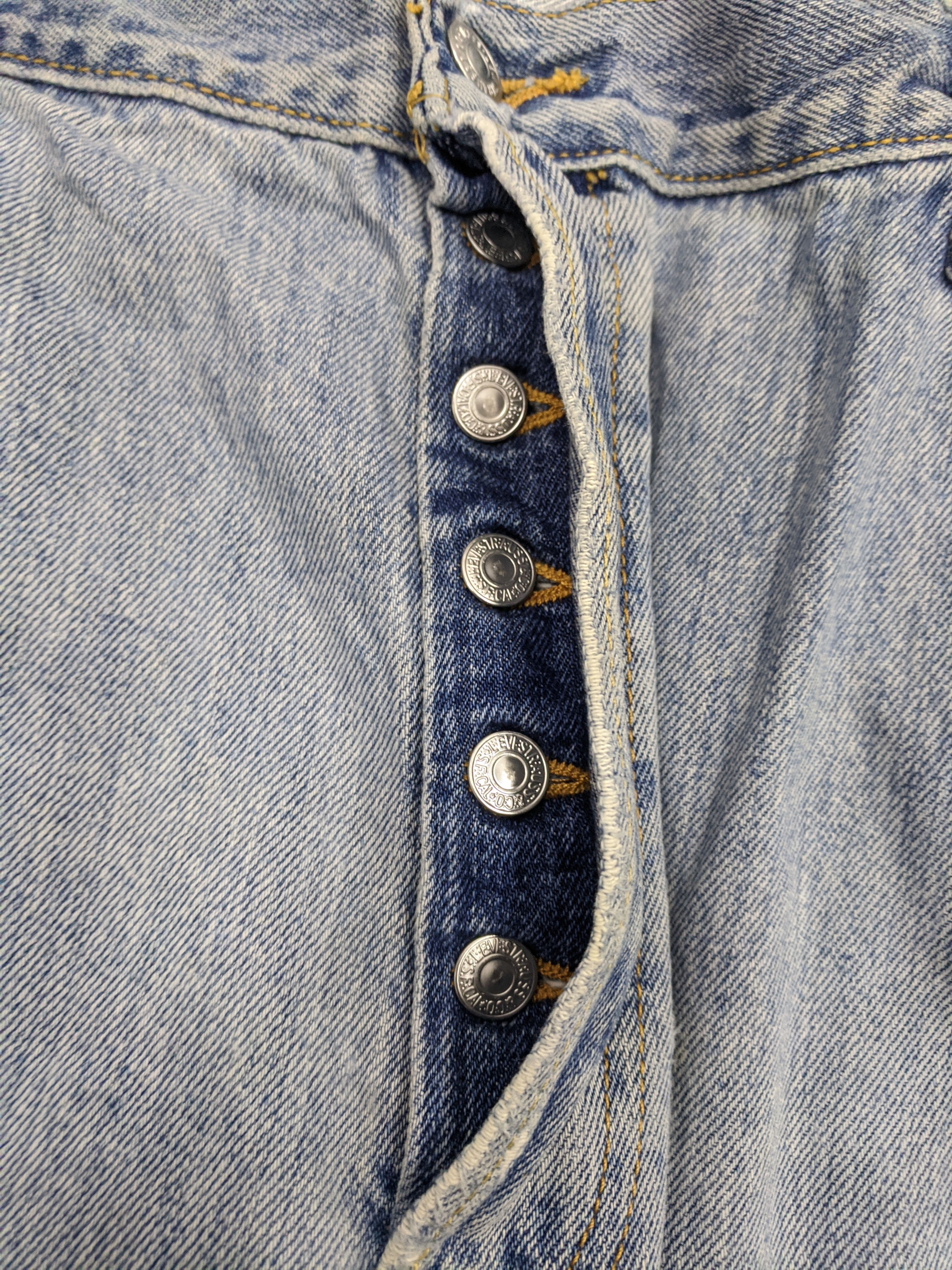 Levi's Vintage 90s Levis 501 Jeans DP0822 Size US 42 / EU 58 - 11 Thumbnail