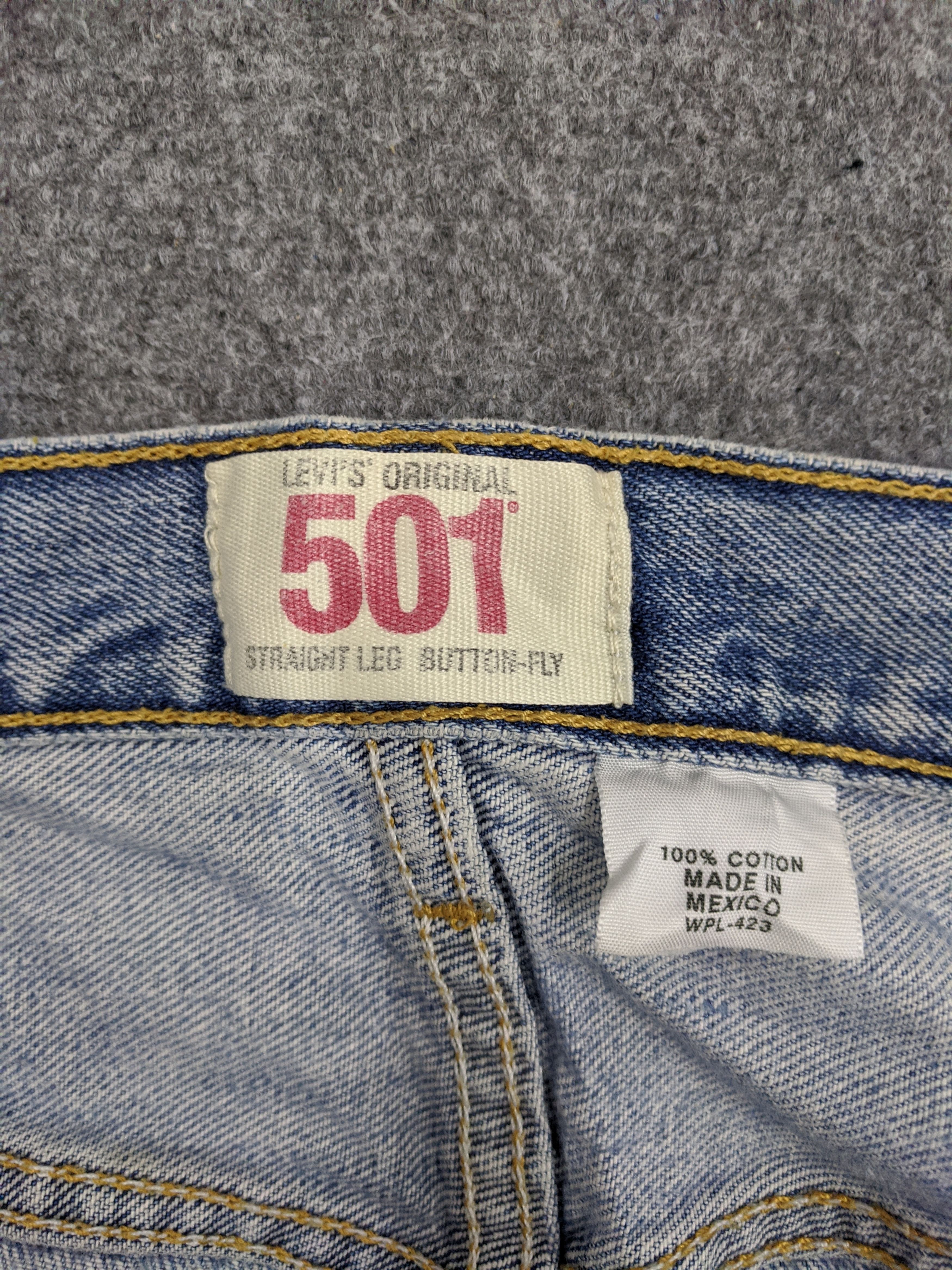 Levi's Vintage 90s Levis 501 Jeans DP0822 Size US 42 / EU 58 - 7 Thumbnail