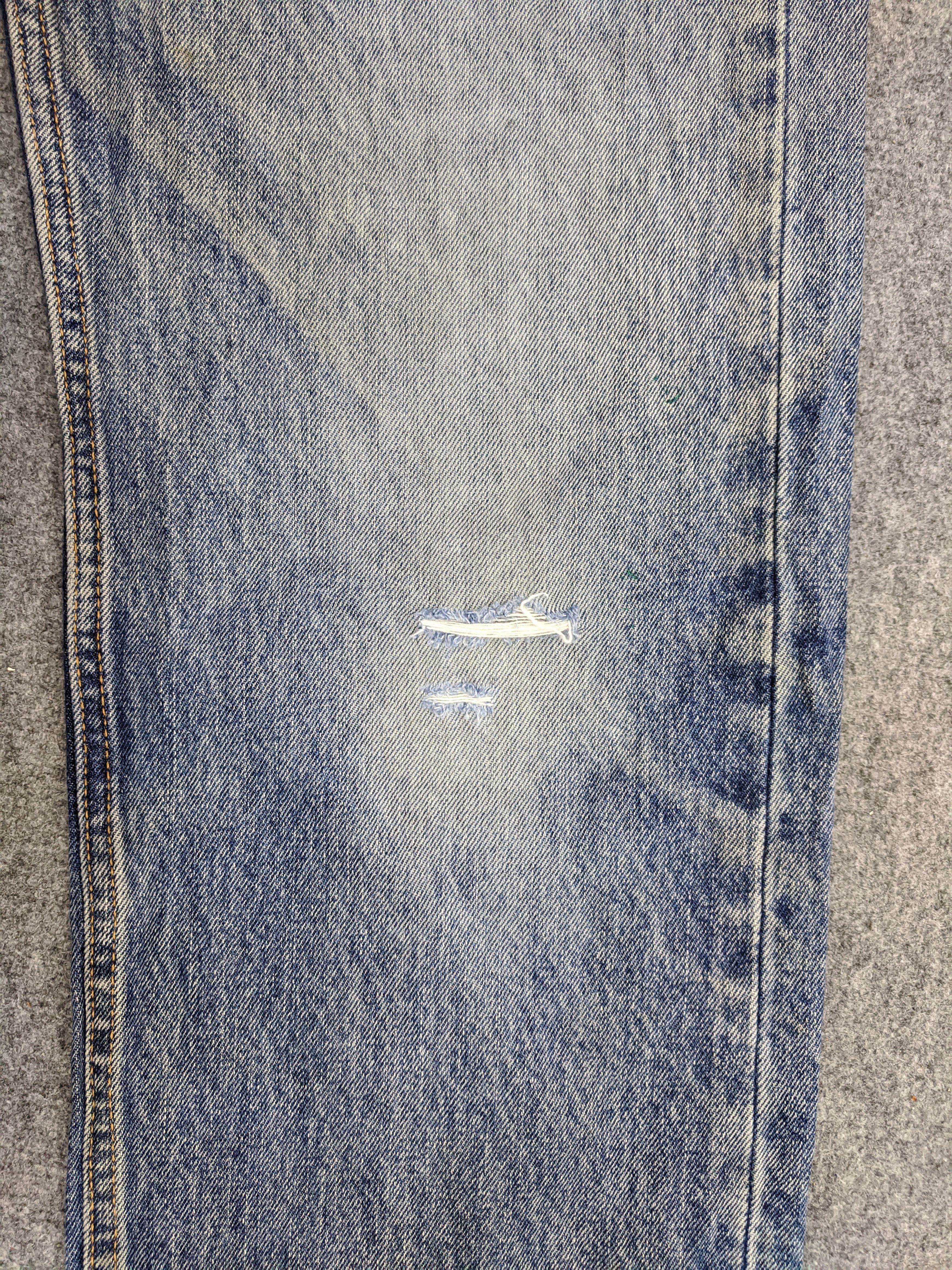Levi's × Vintage Vintage Levis 505 Light Wash Jeans DP0857 Size US 37 - 11 Thumbnail
