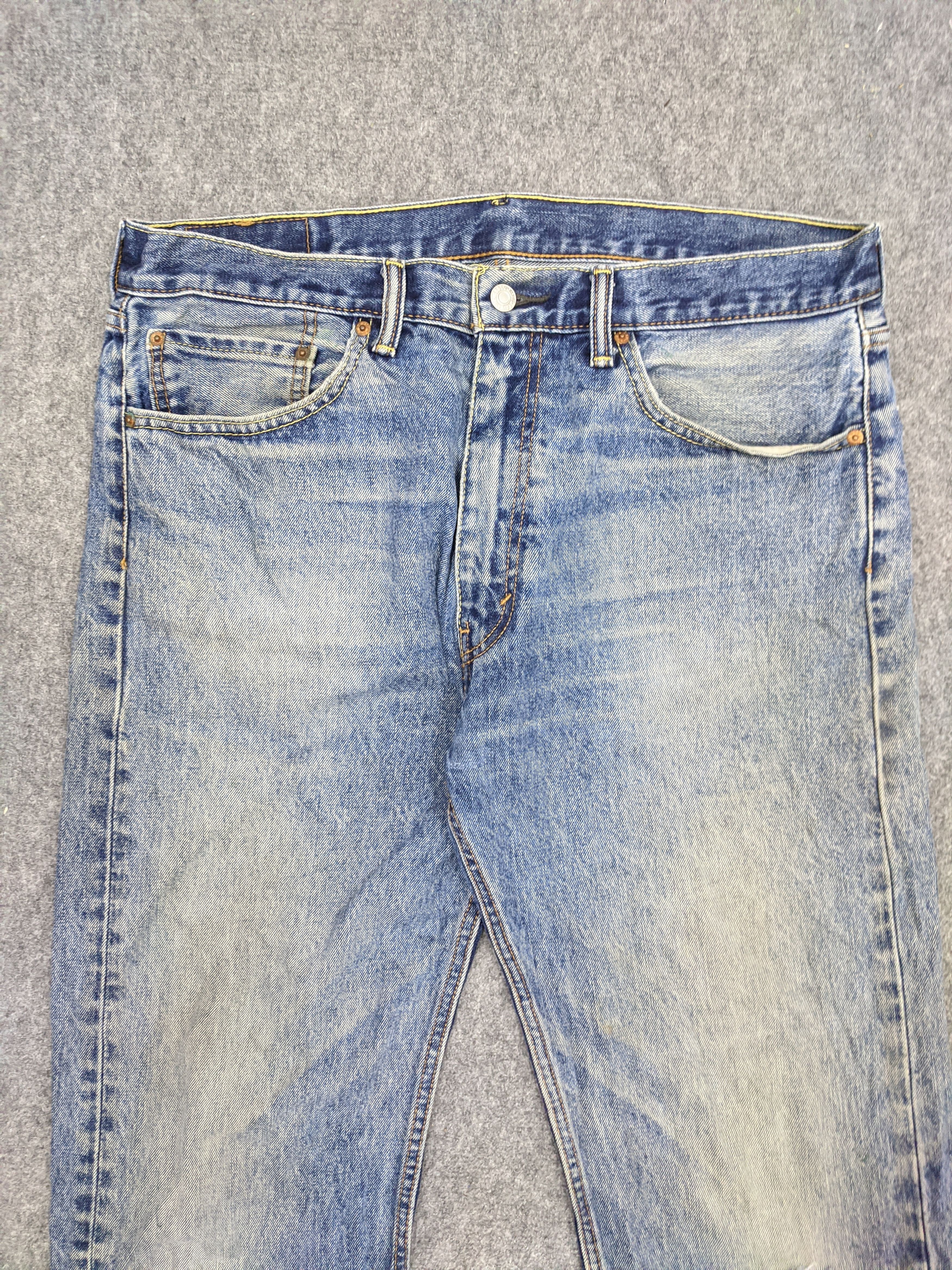 Levi's × Vintage Vintage Levis 505 Light Wash Jeans DP0857 Size US 37 - 2 Thumbnail