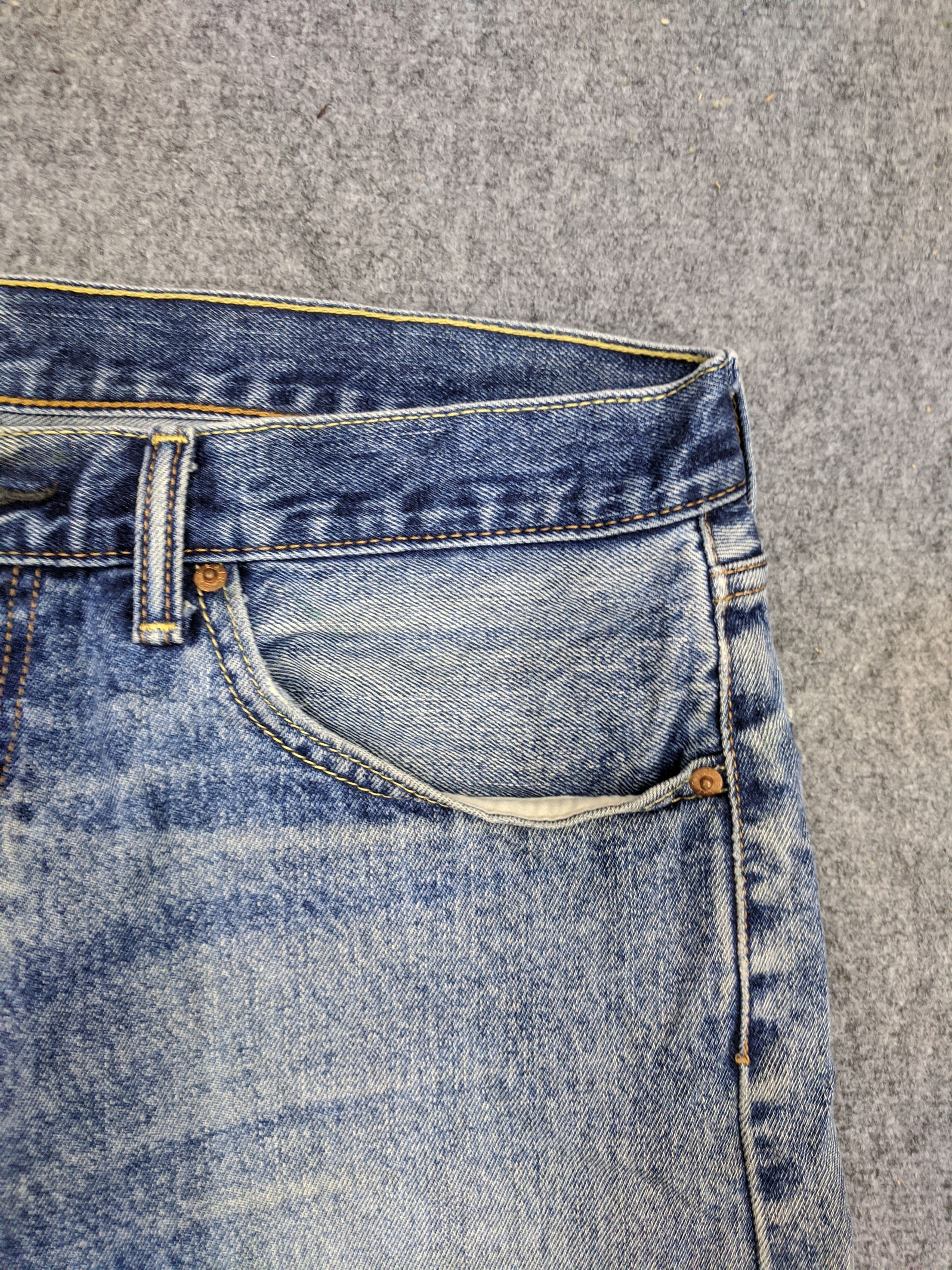 Levi's × Vintage Vintage Levis 505 Light Wash Jeans DP0857 Size US 37 - 7 Thumbnail